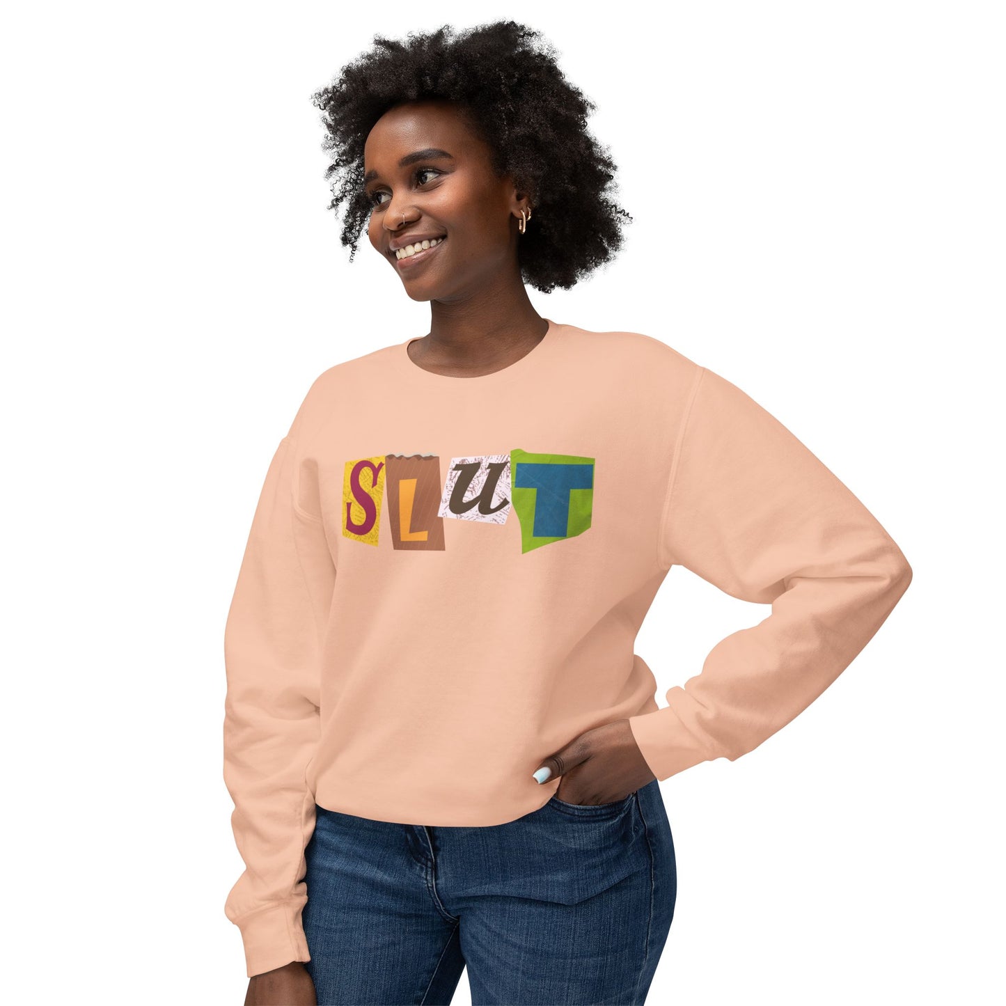 S>LUT Unisex Lightweight Crewneck Sweatshirt