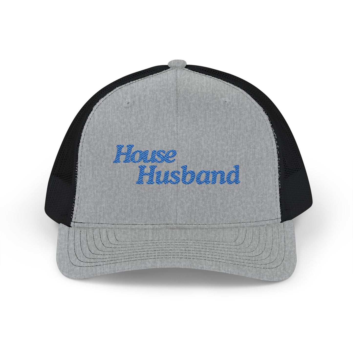 House Husband Snapback Trucker Cap (Embroidery)