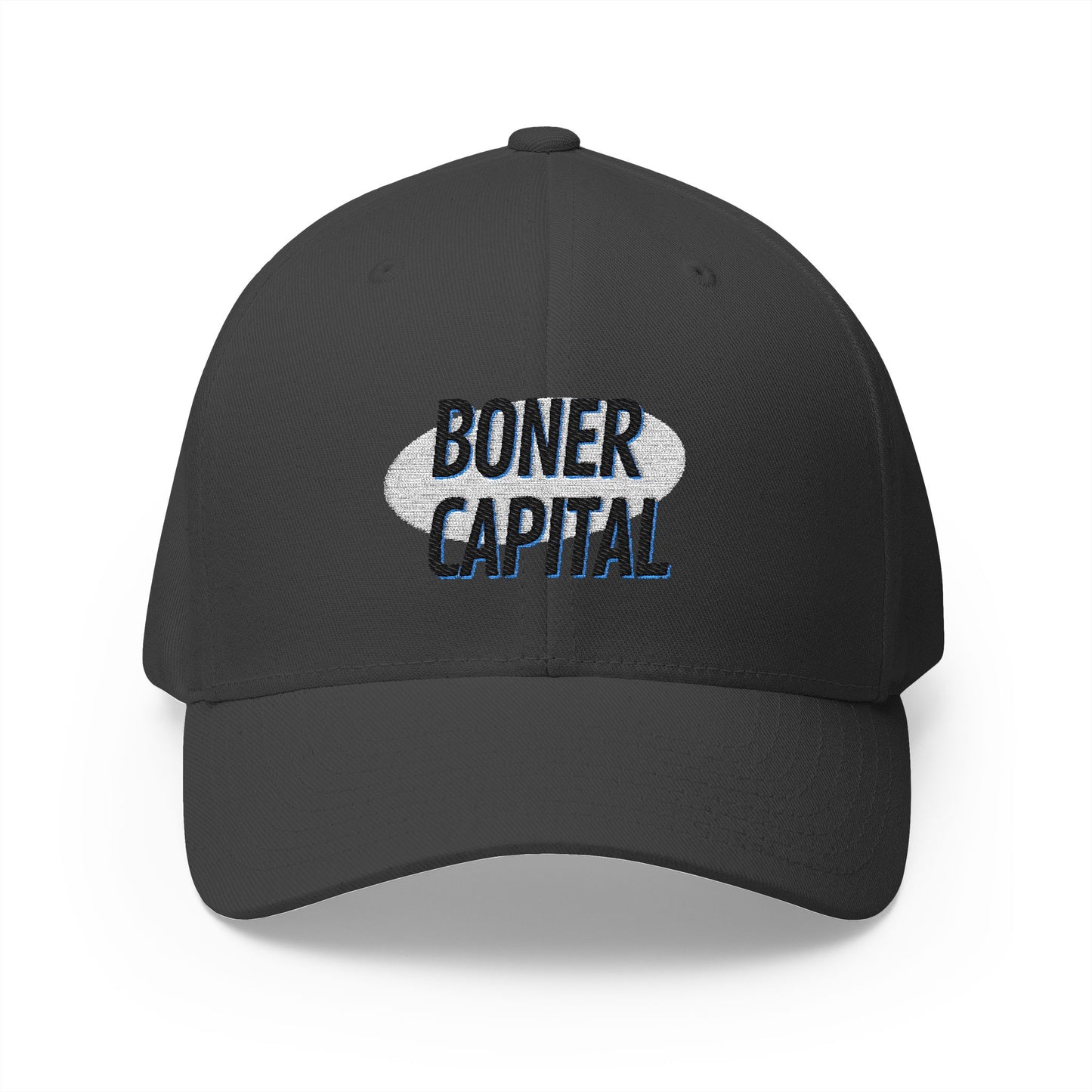 Boner Capital Closed-Back Structured Cap (Embroidery)