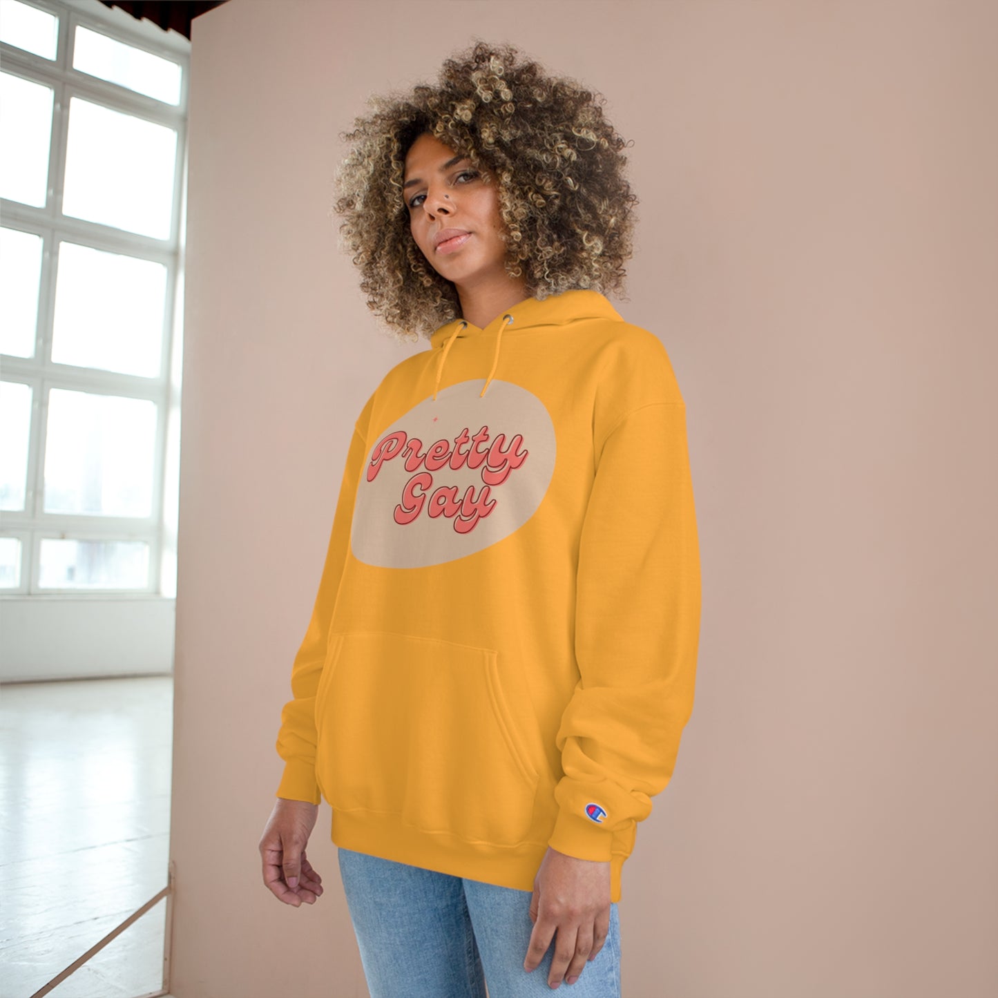 Pretty Gay Champion Hoodie