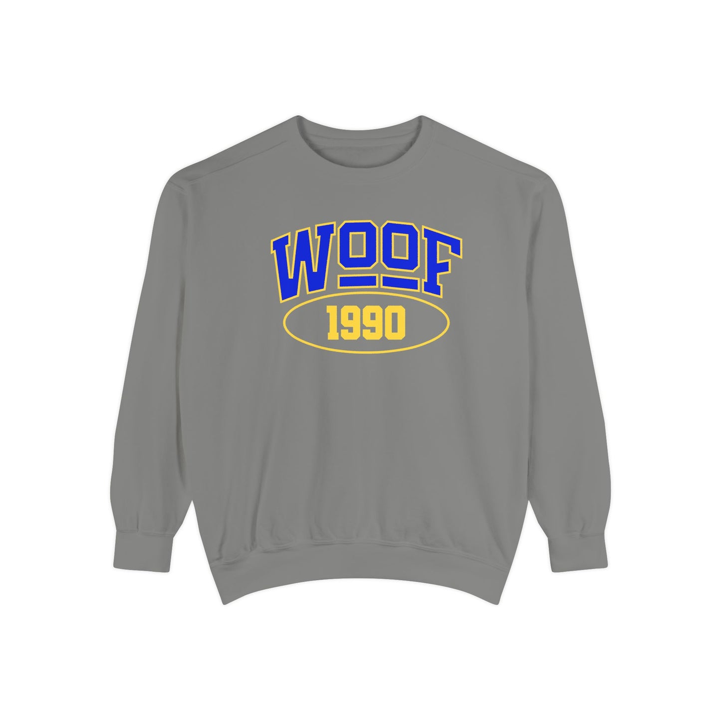 Woof 1990 Unisex Garment-Dyed Sweatshirt