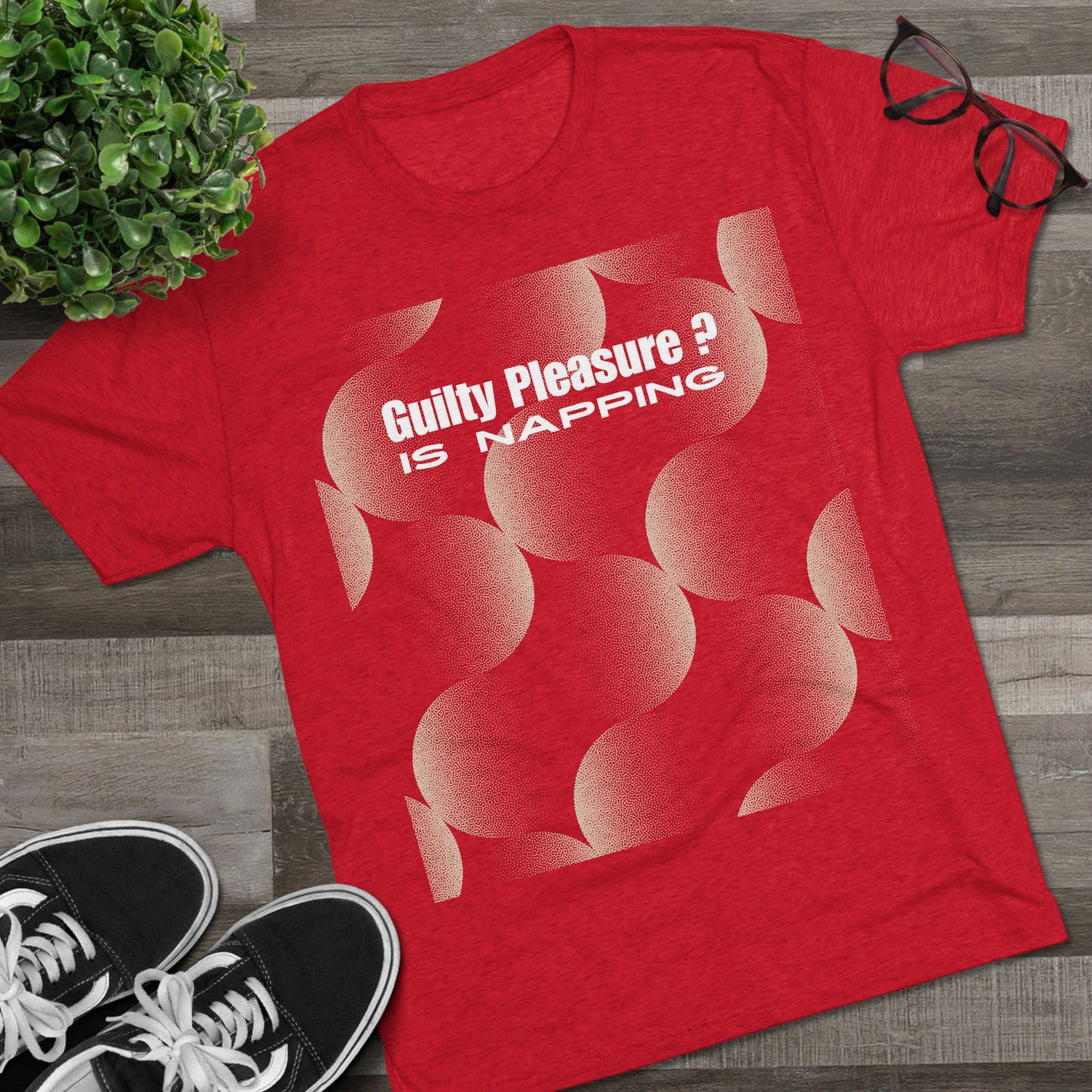 Guilty Pleasure Unisex Tri-Blend Crew Tee