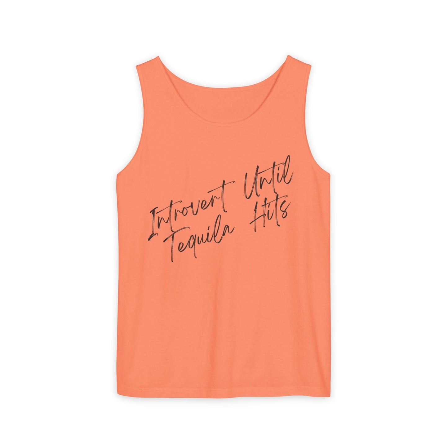 Introvert Until Garment-Dyed Tank Top