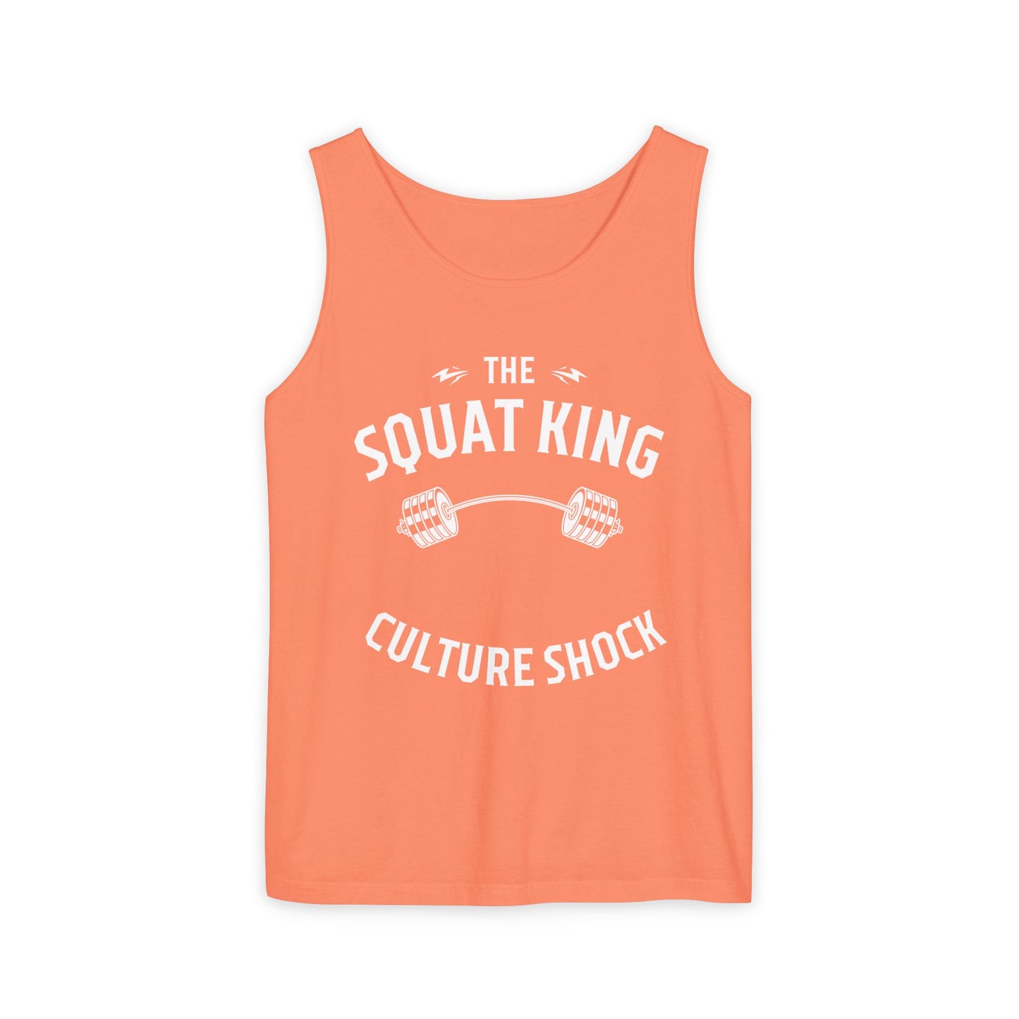 Squat King Unisex Garment-Dyed Tank Top