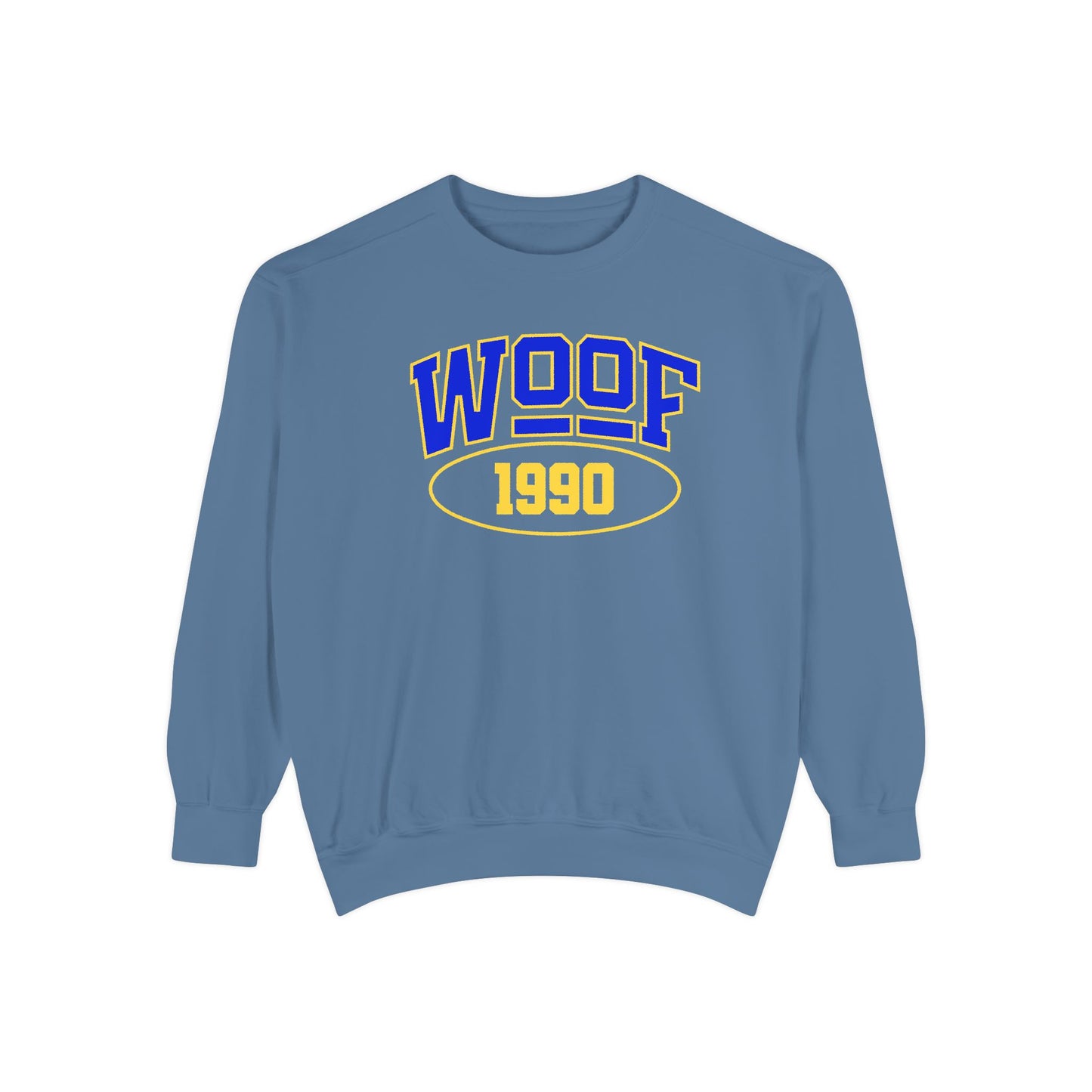 Woof 1990 Unisex Garment-Dyed Sweatshirt