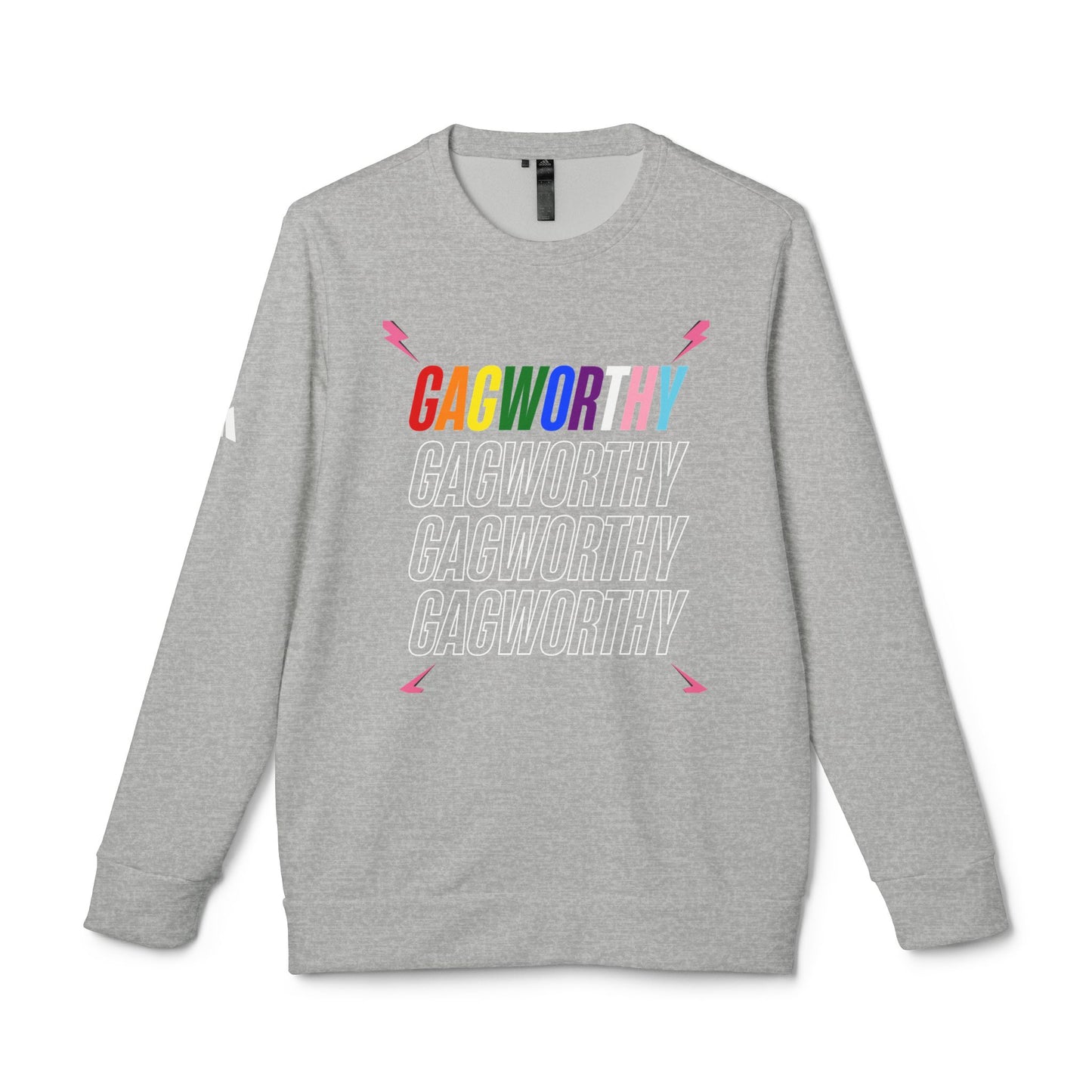 Gagworthy adidas Unisex Fleece Crewneck Sweatshirt