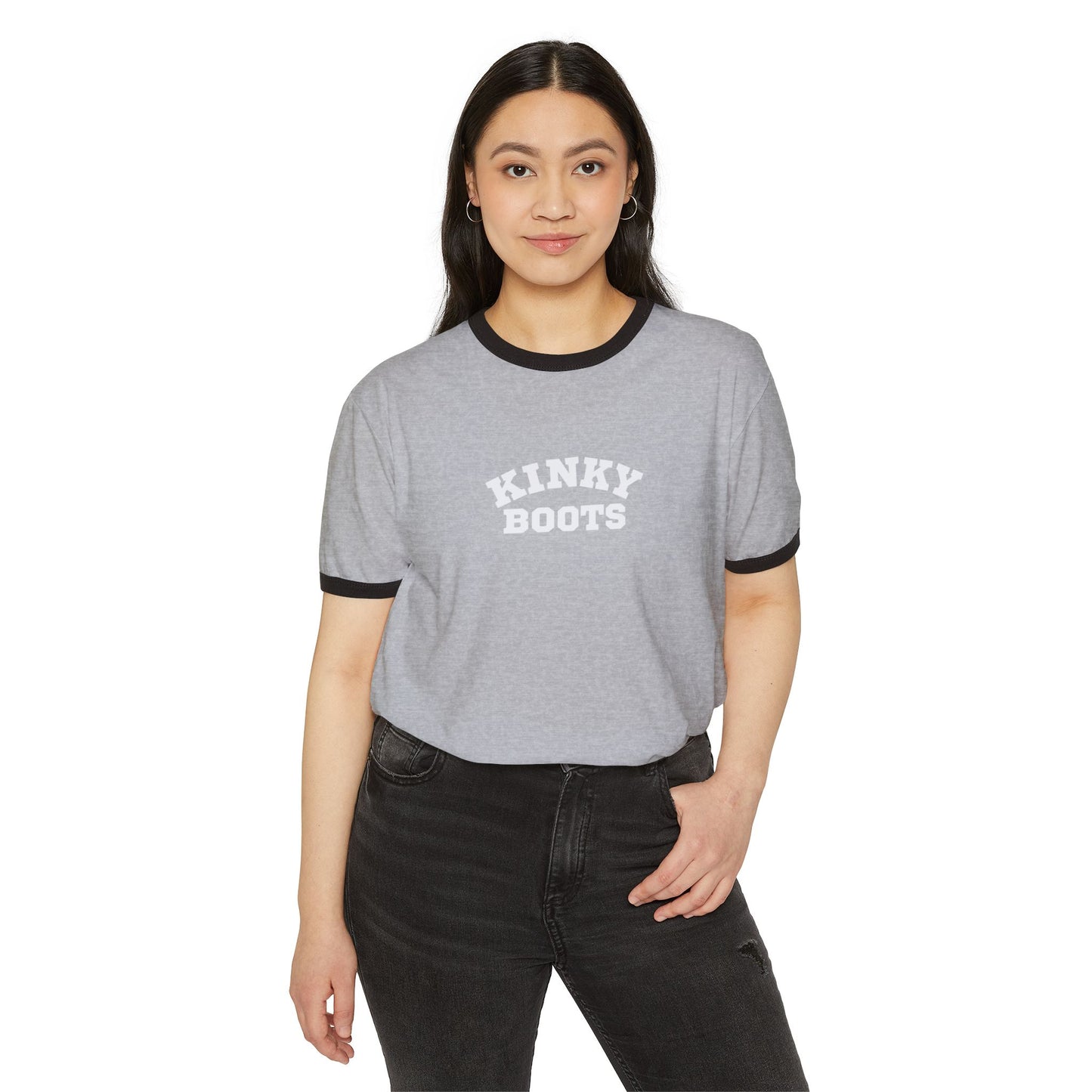 Kinky Boots Unisex Cotton Ringer T-Shirt