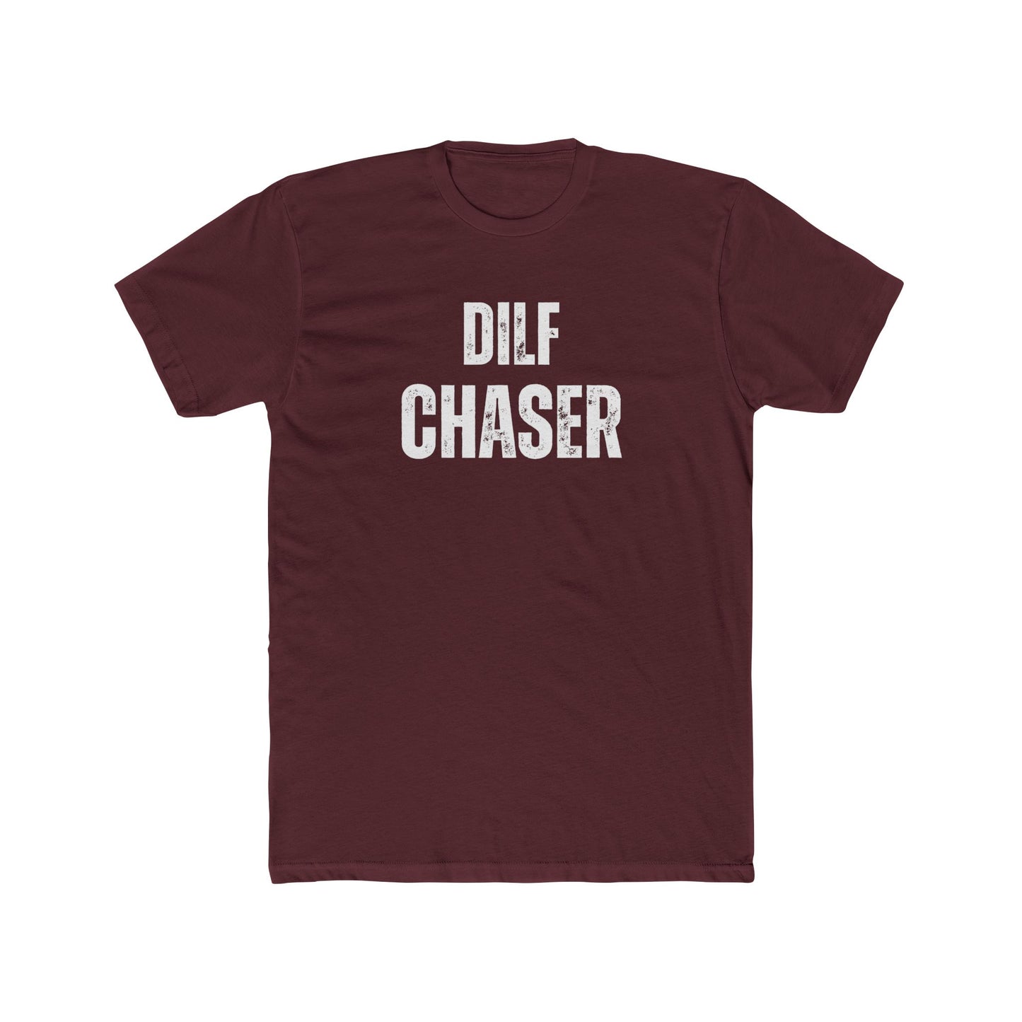 Dilf Chaser Unisex Cotton Crew Tee