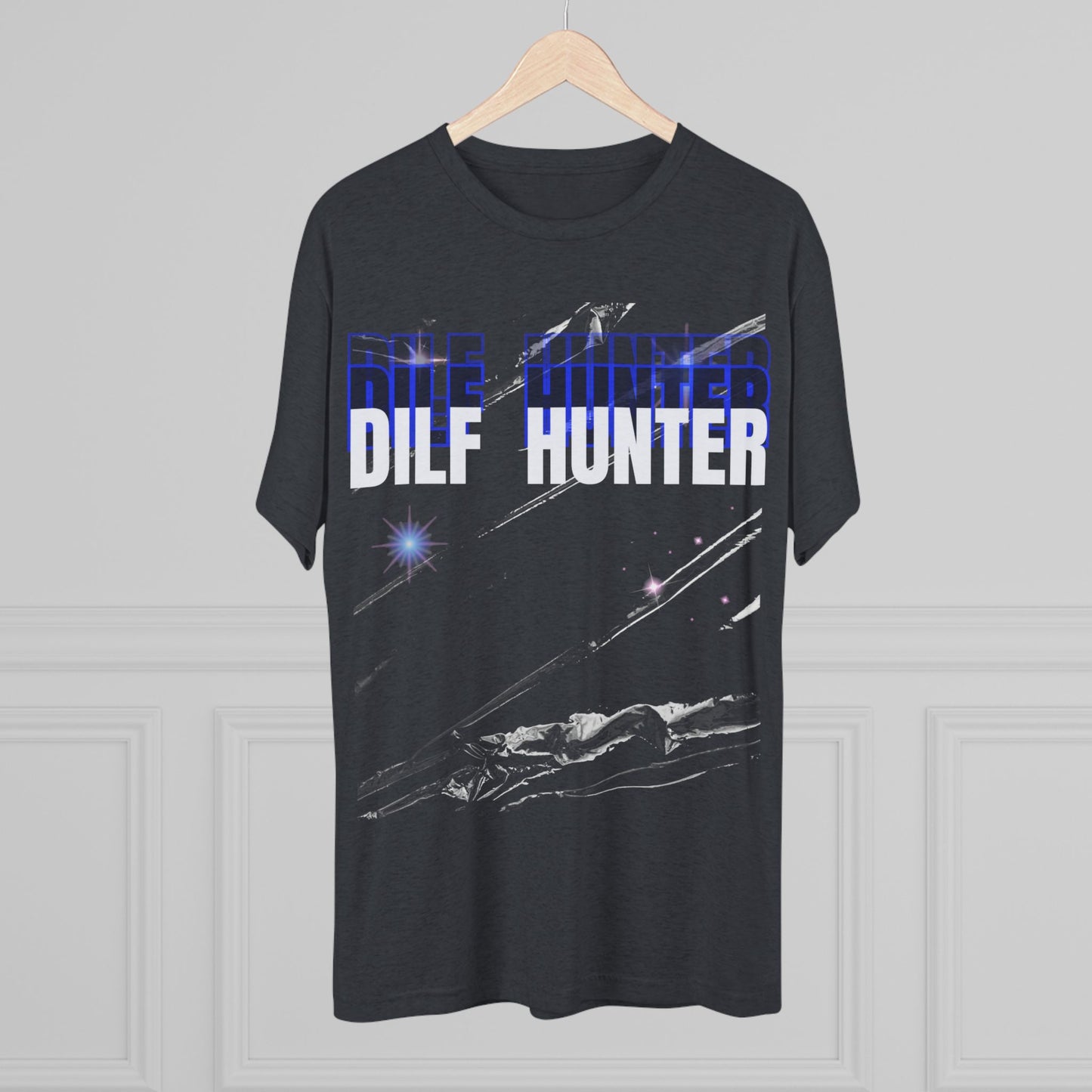 Dilf Hunter Unisex Tri-Blend Crew Tee