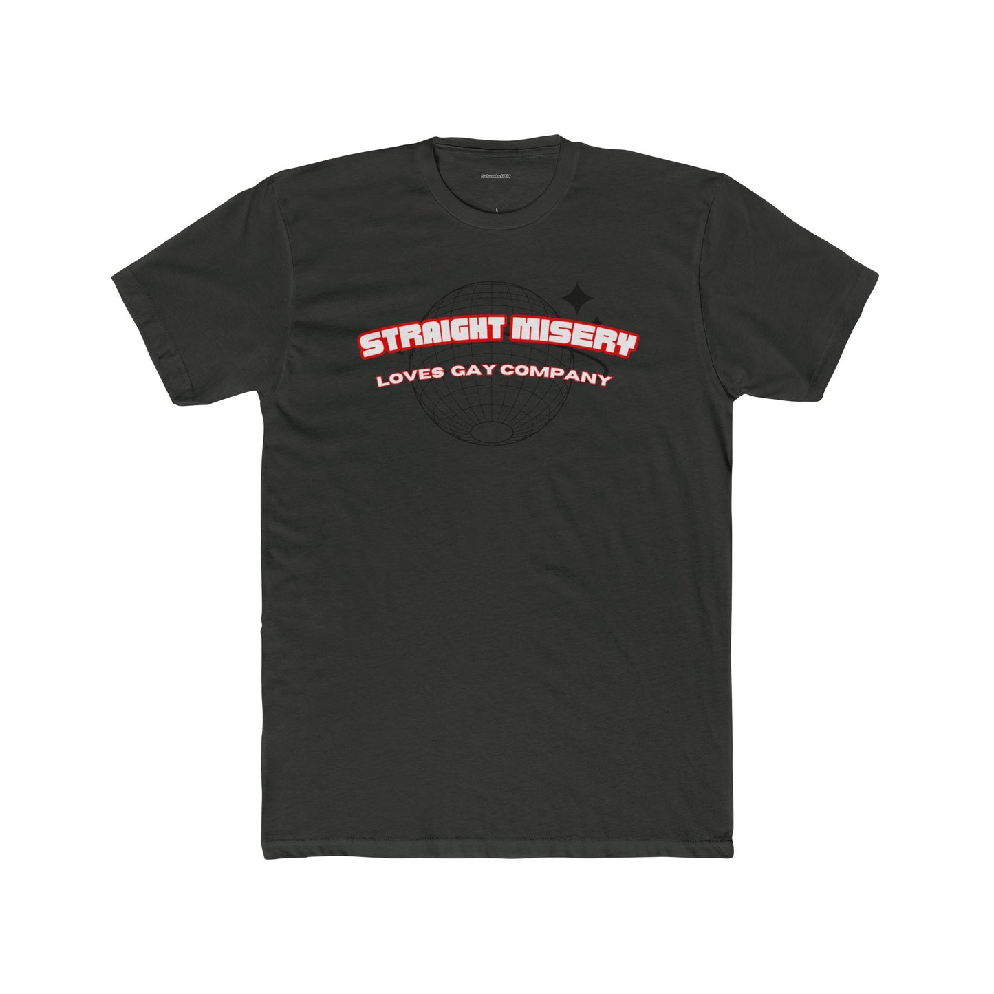 Straight Unisex Cotton Crew Tee