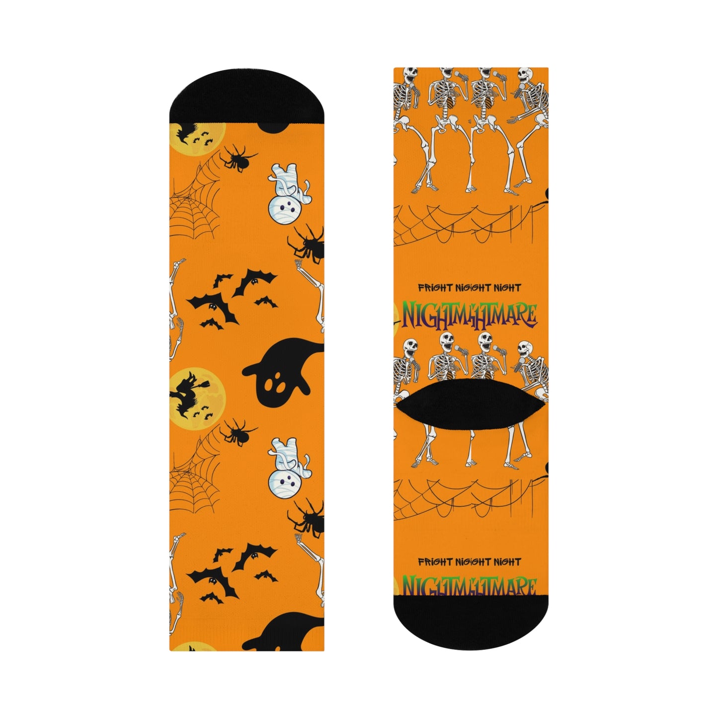 Nightmare Halloween Socks Cushioned Crew Socks