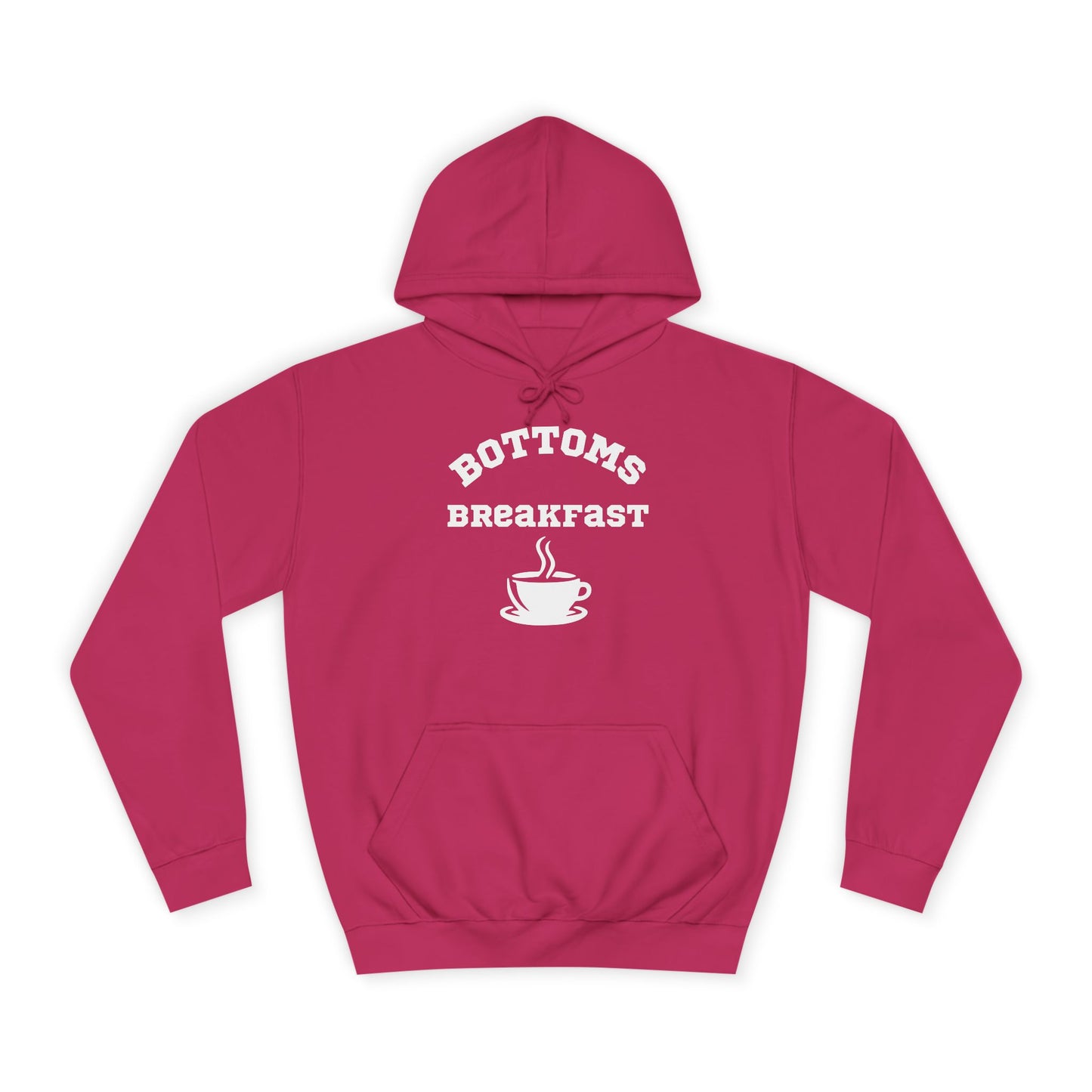 Bottoms Breakfast College Hoodie