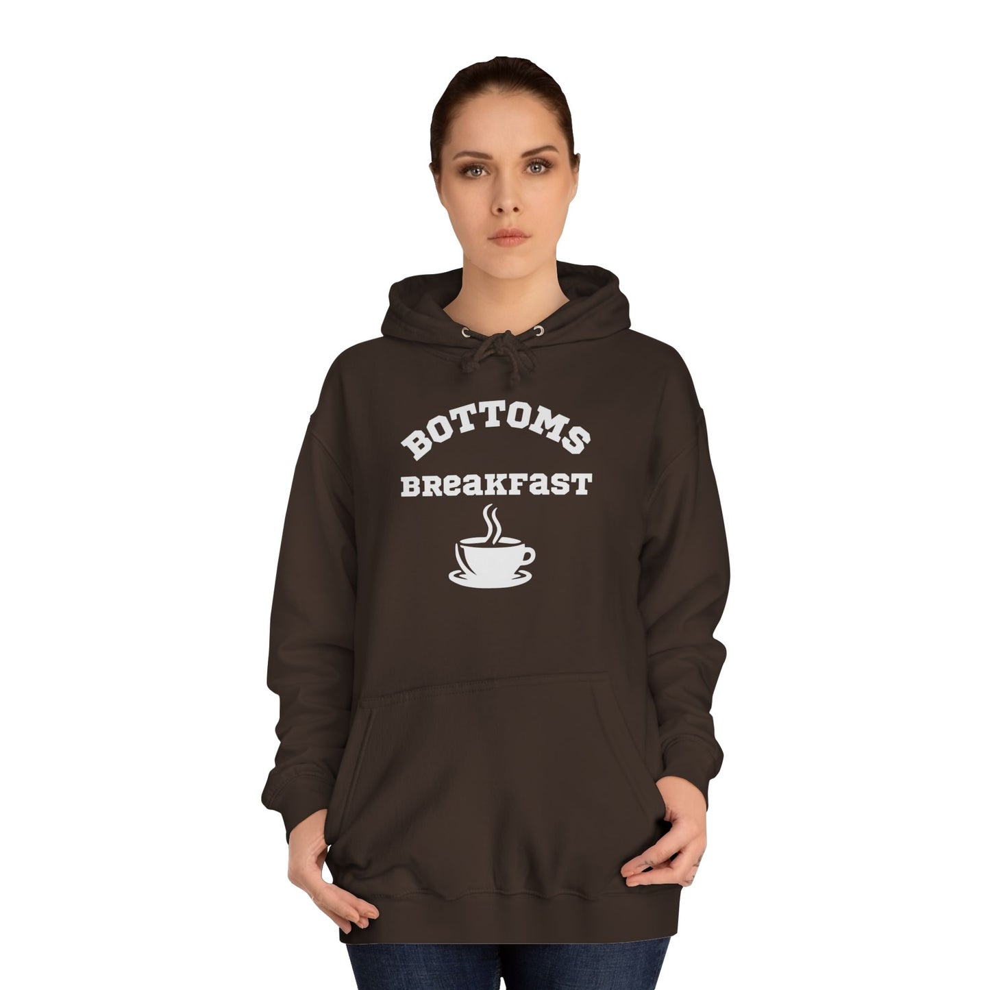 Bottoms Breakfast College Hoodie