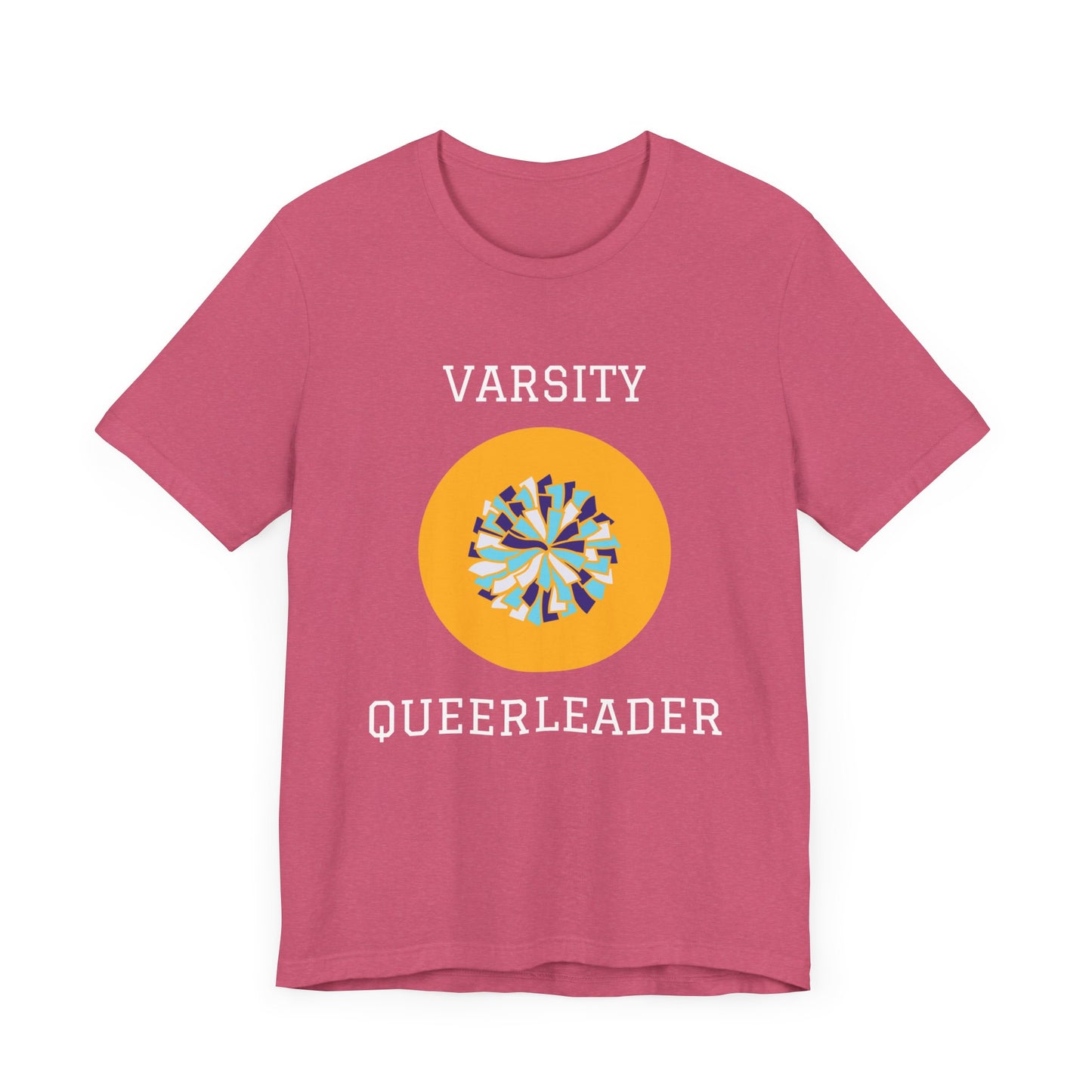 Varsity Queerleader #2 Unisex Jersey Short Sleeve Tee