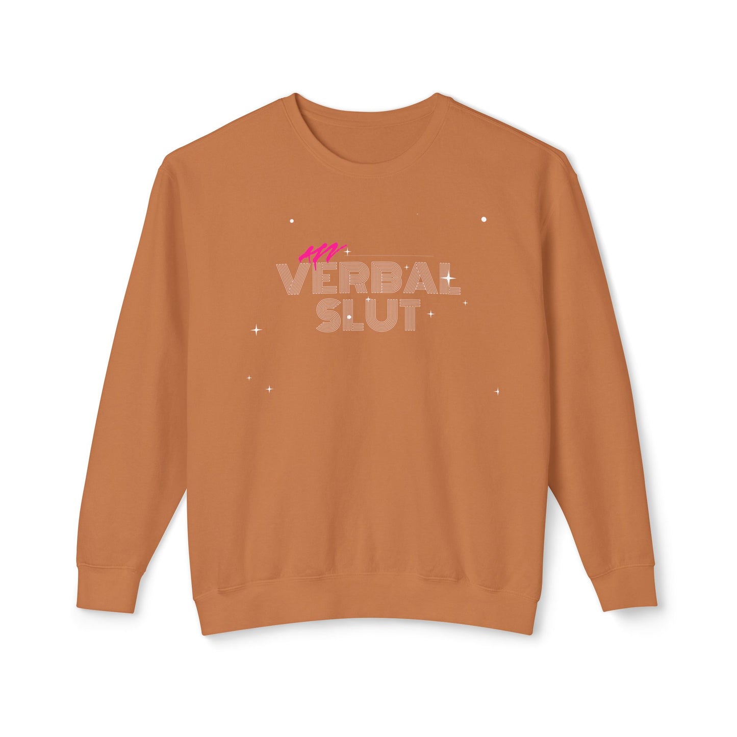 VerbalSlut Unisex Lightweight Crewneck Sweatshirt