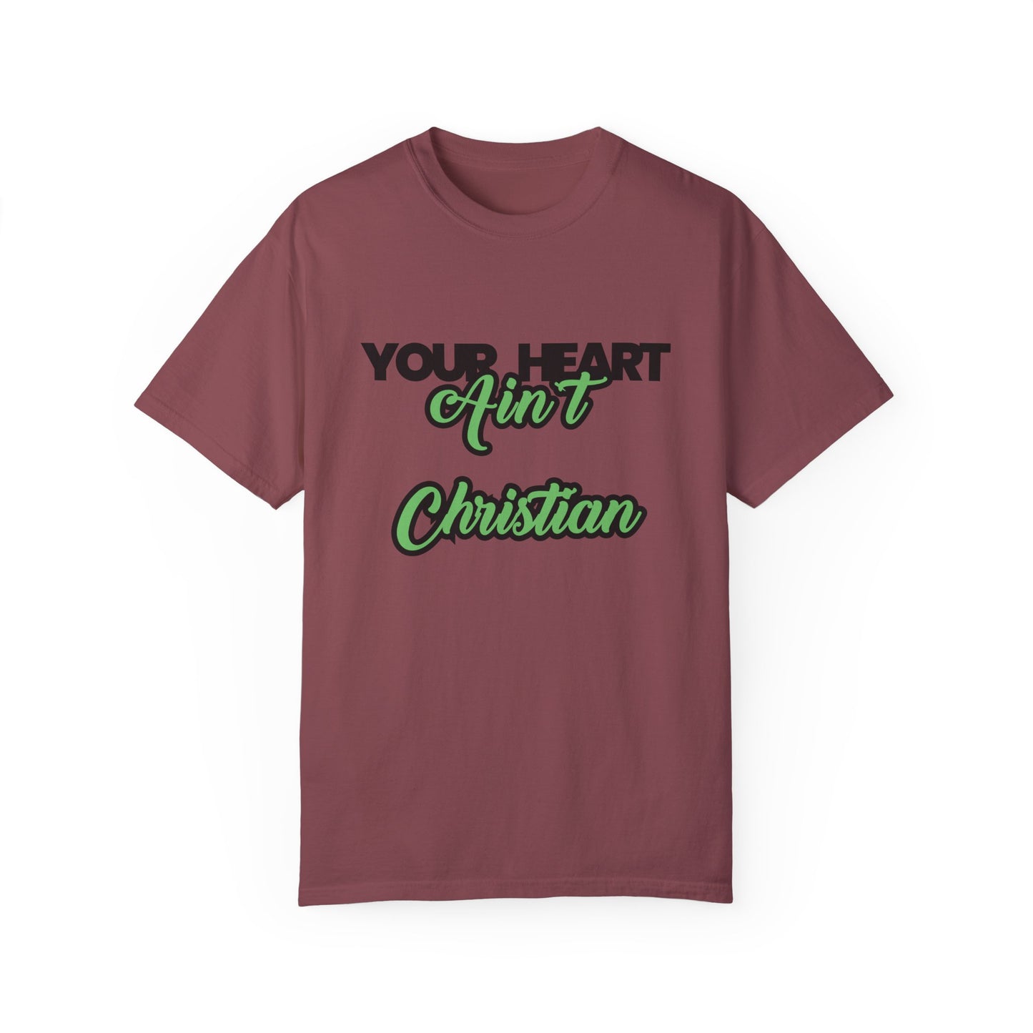Your Heart Unisex Garment-Dyed T-shirt