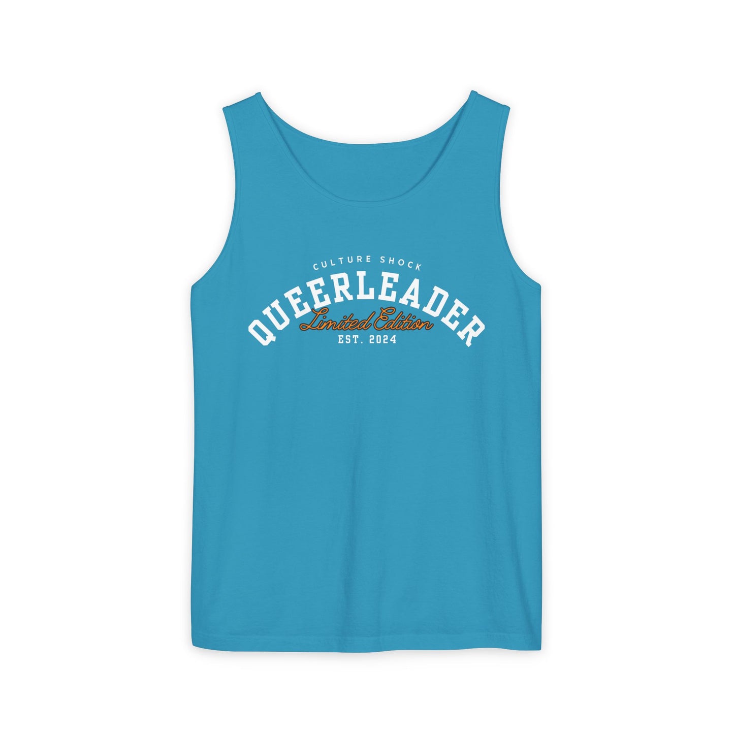 Cultureshock queerleader Unisex Garment-Dyed Tank Top