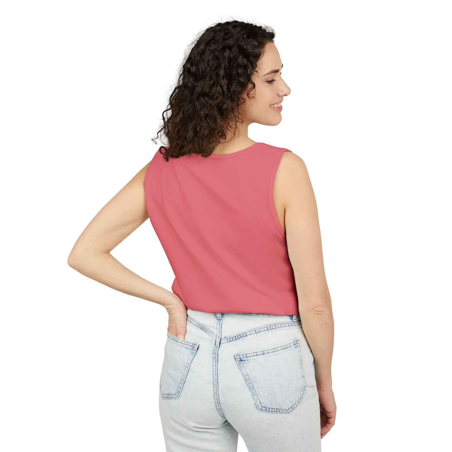 Big Booty Unisex Garment-Dyed Tank Top