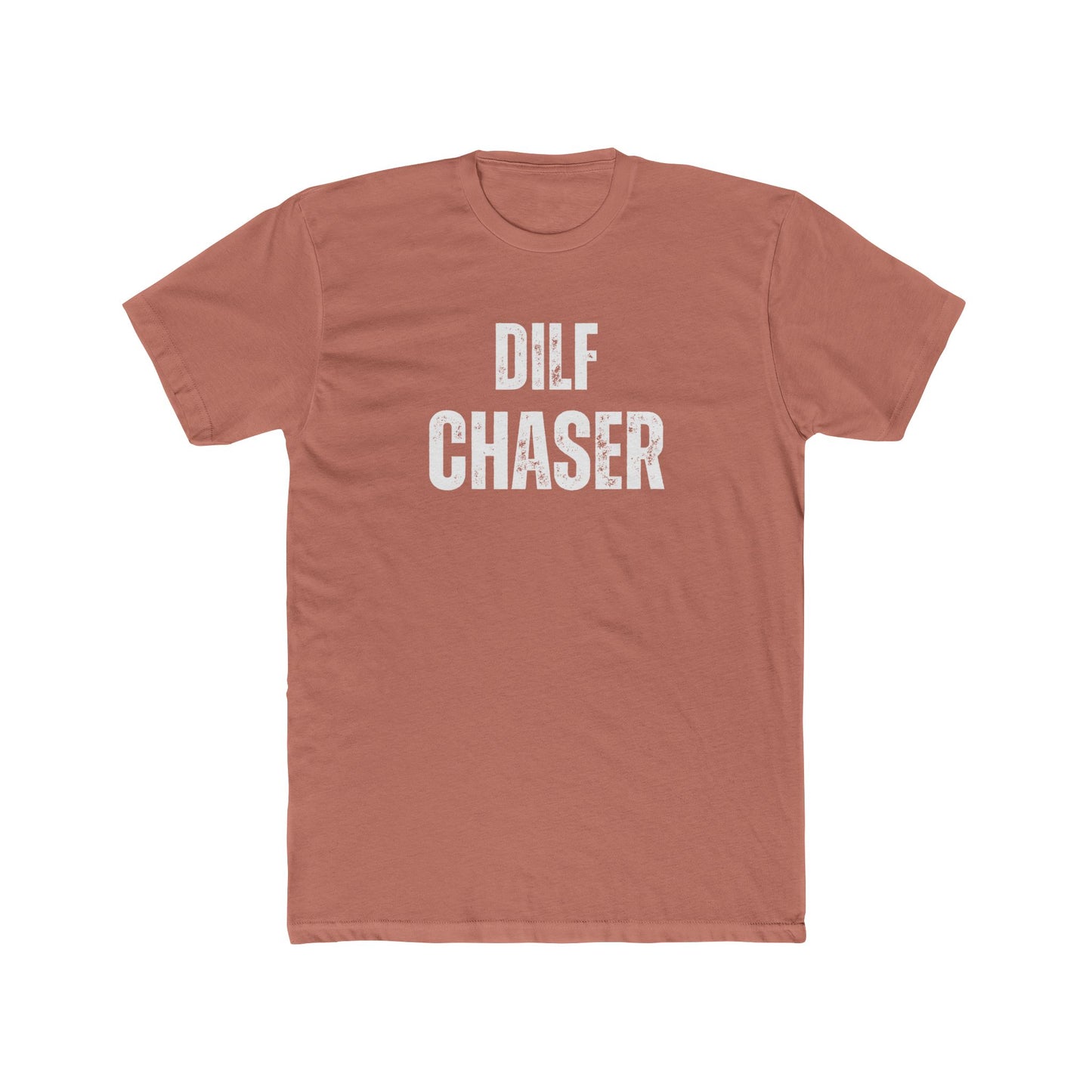 Dilf Chaser Unisex Cotton Crew Tee