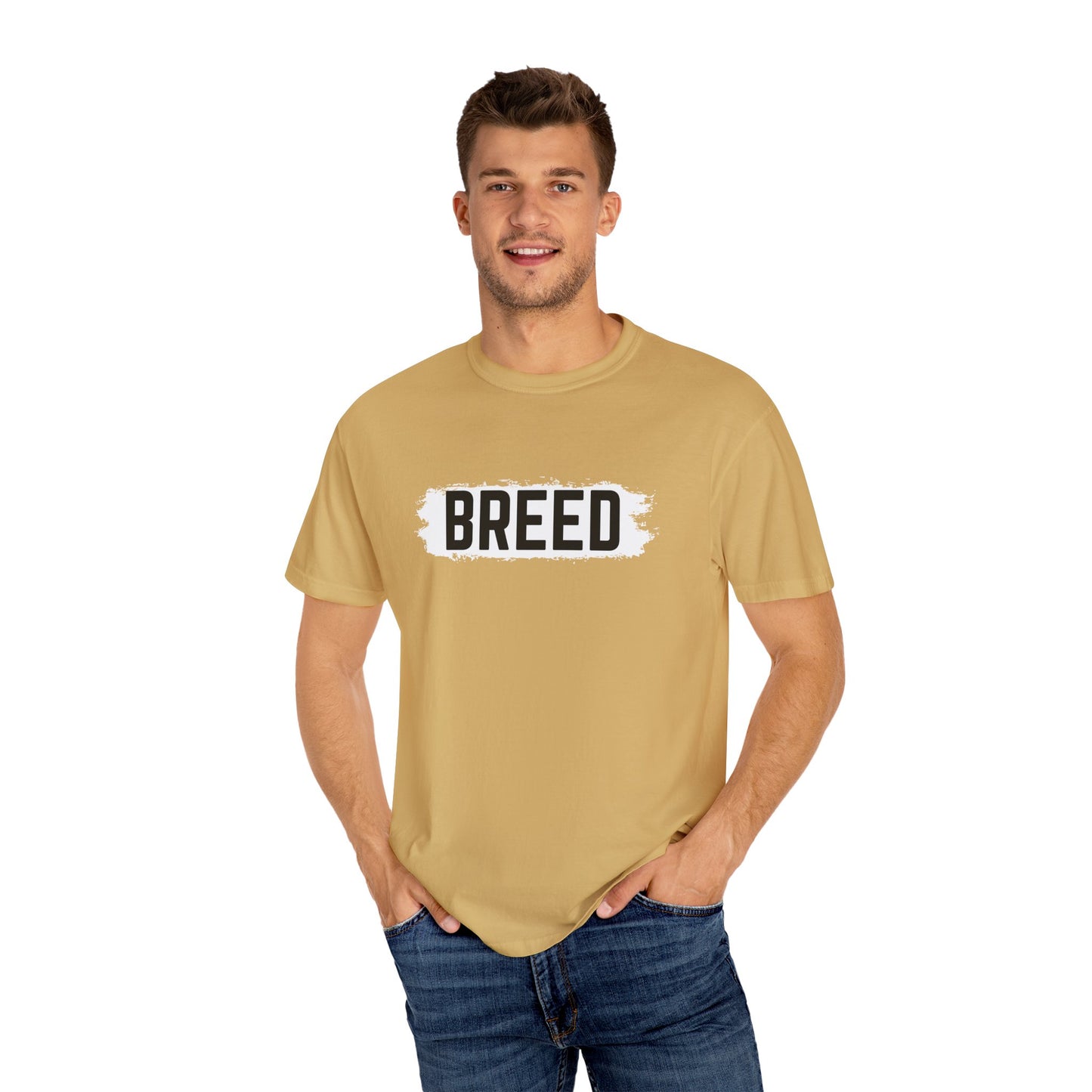 Breed Unisex Garment-Dyed T-shirt
