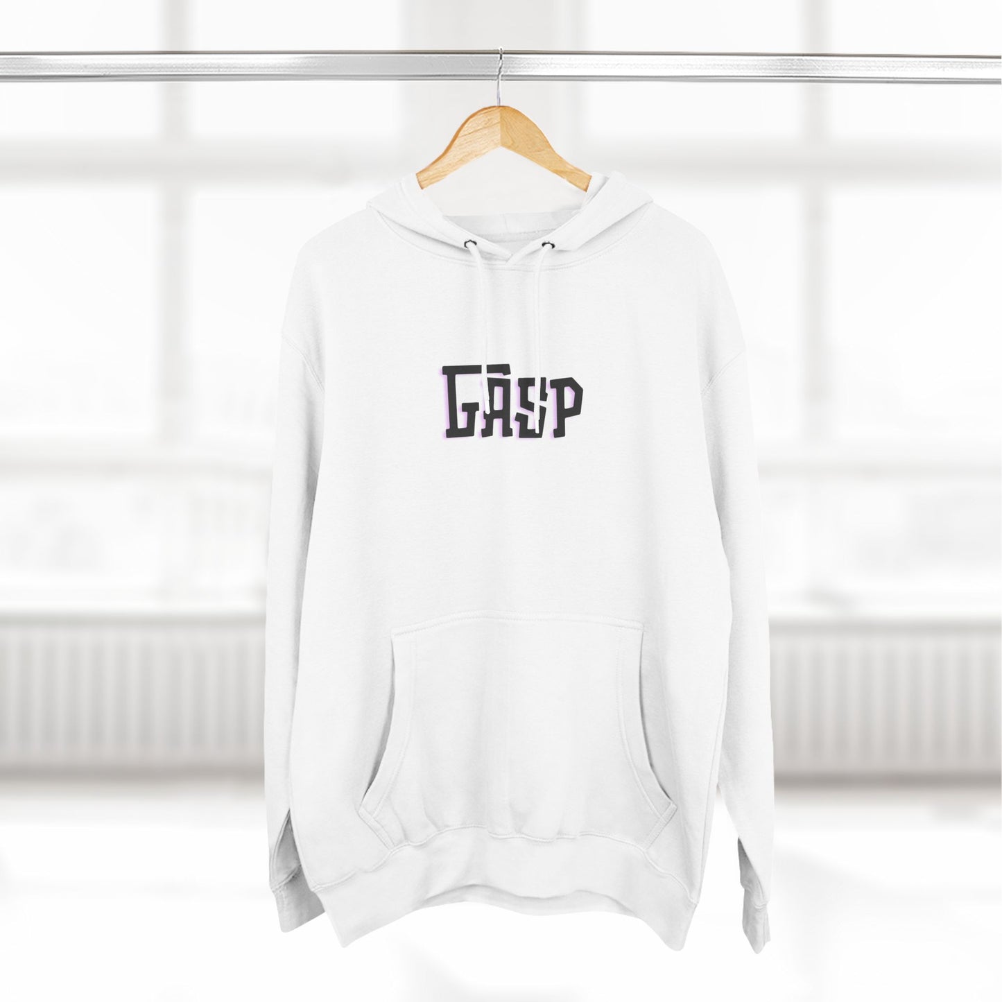 Gasp Three-Panel Fleece Hoodie