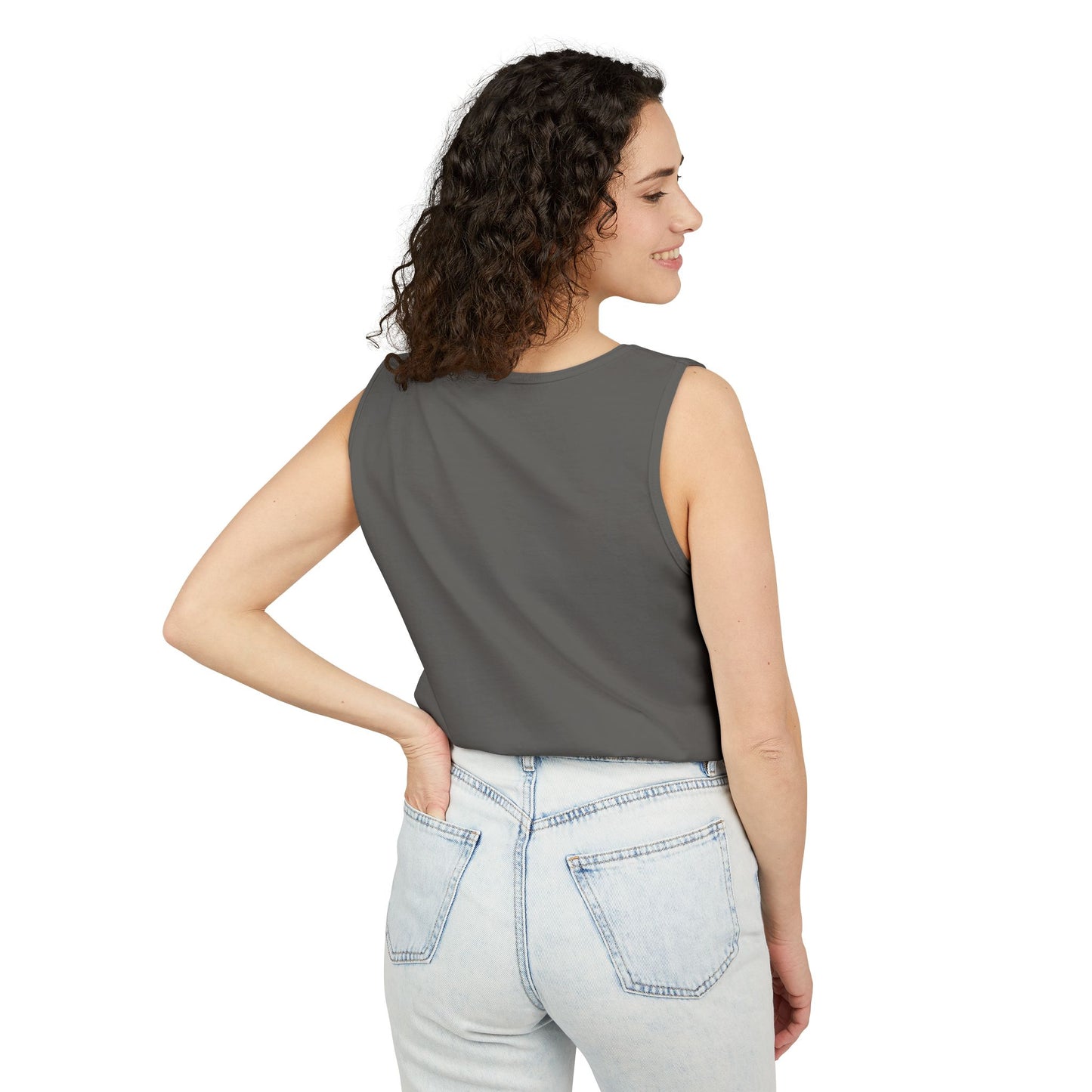 Big Booty Unisex Garment-Dyed Tank Top