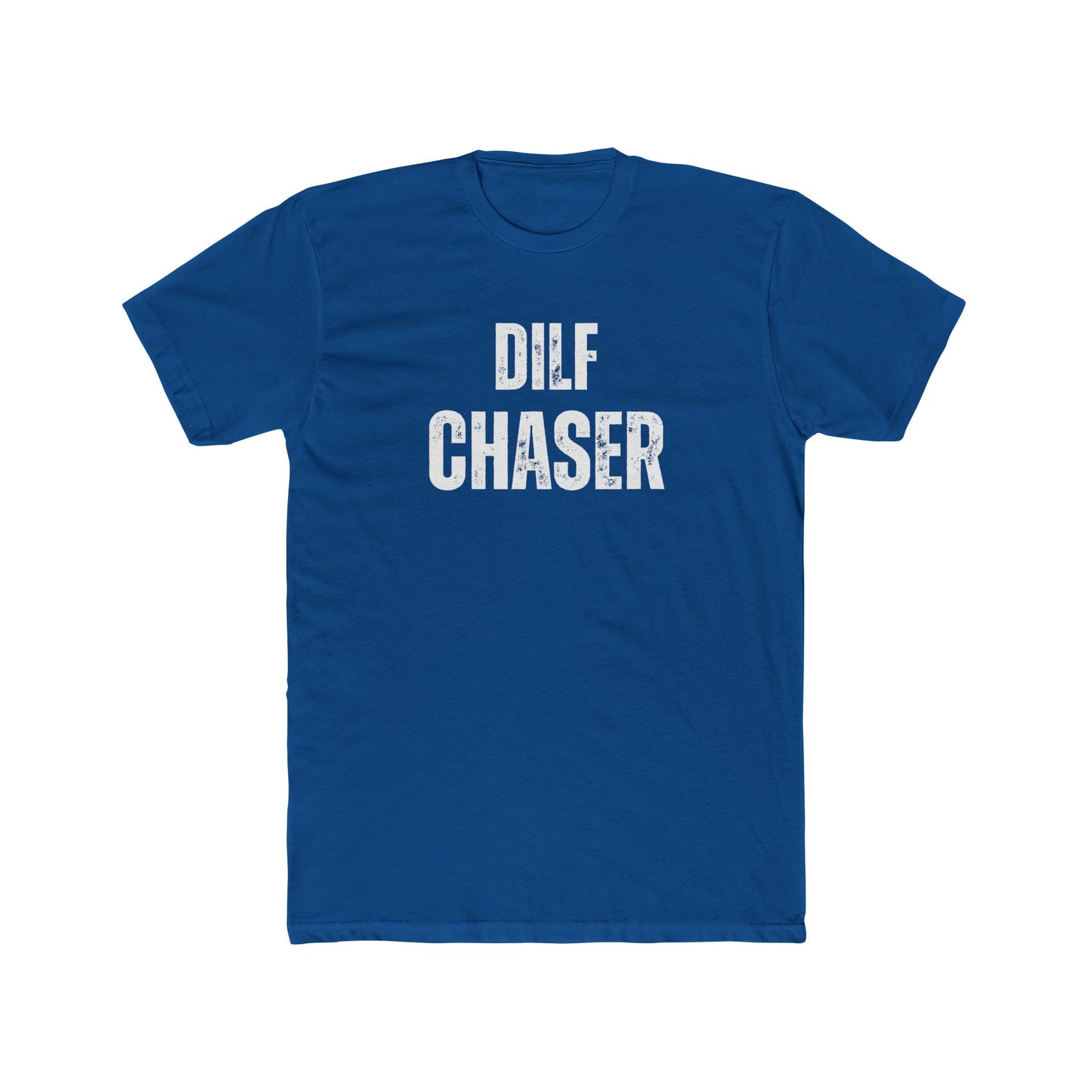 Dilf Chaser Unisex Cotton Crew Tee