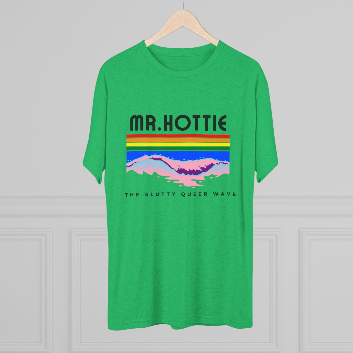 Mr.Hottie  Unisex Tri-Blend Crew Tee