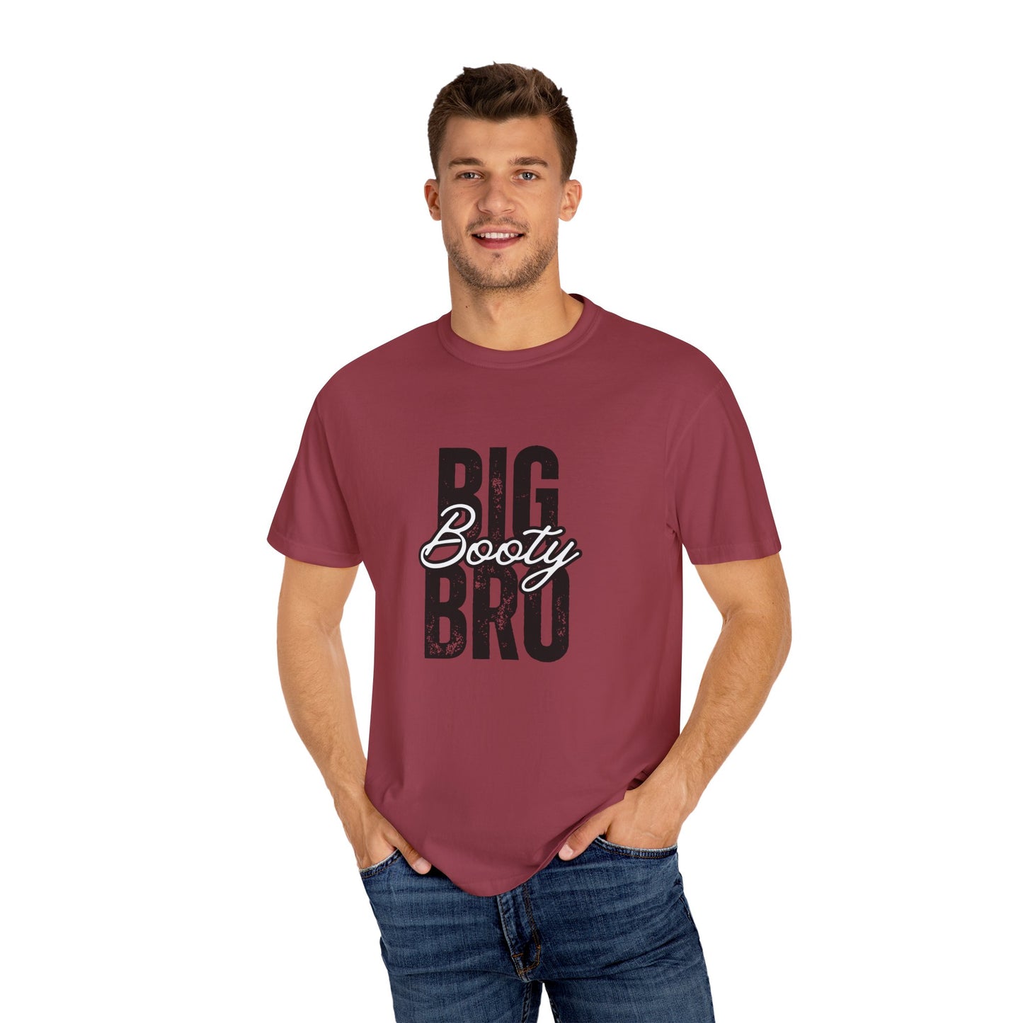 Big Booty Bro Unisex Garment-Dyed T-shirt