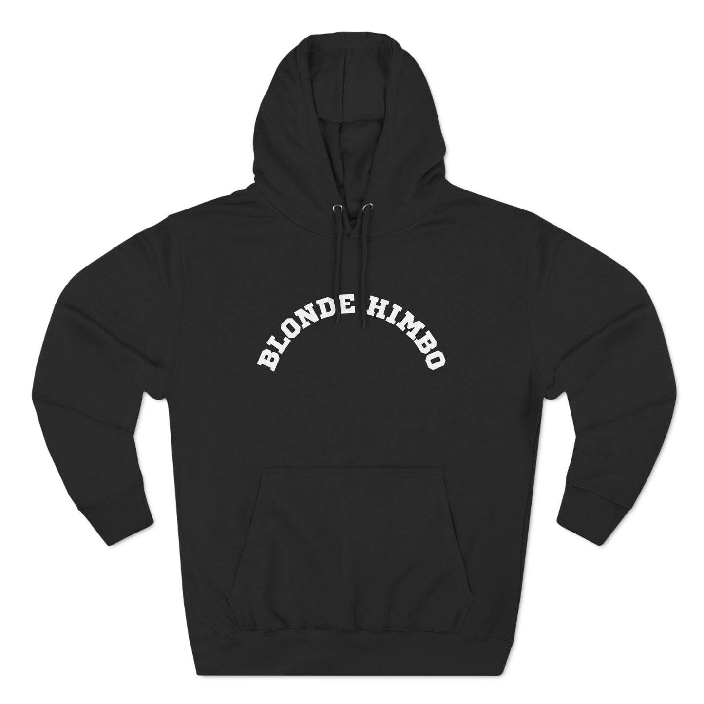 Blonde Himbo Three-Panel Fleece Hoodie