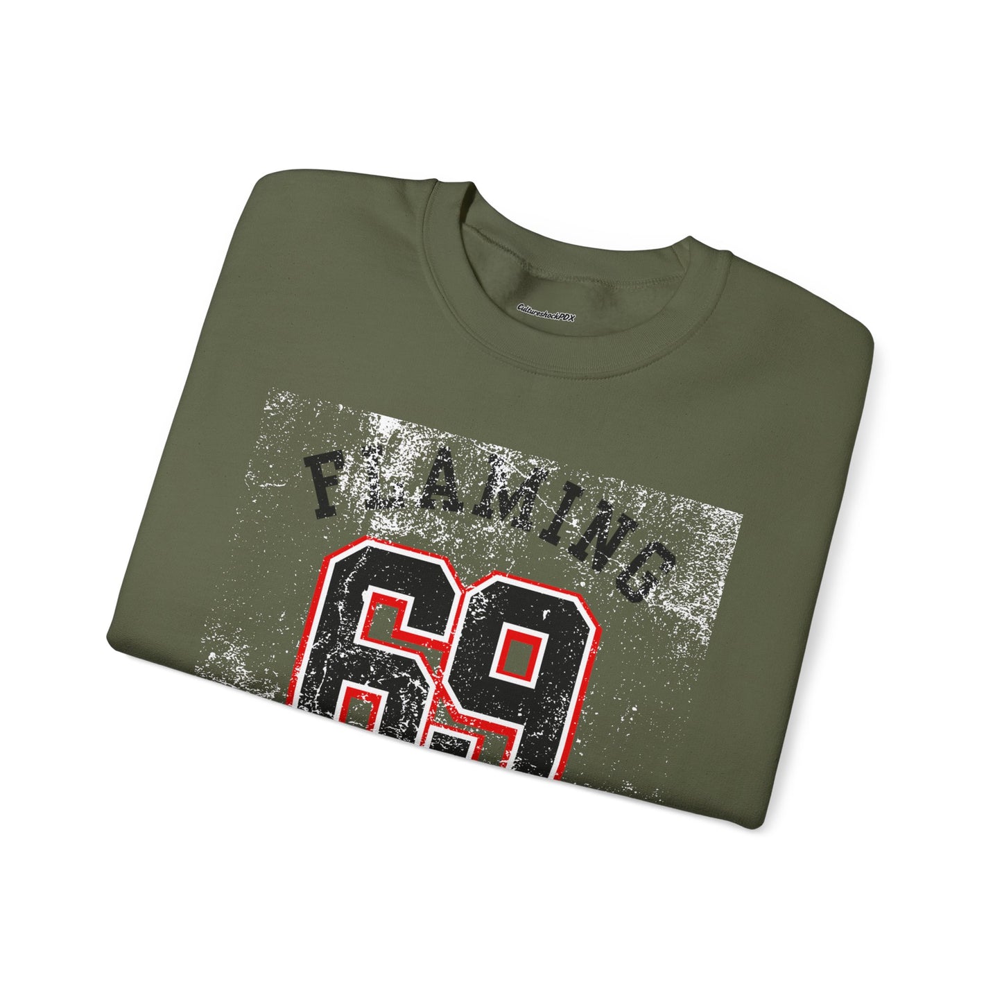 Flaming Unisex Heavy Blend™ Crewneck Sweatshirt