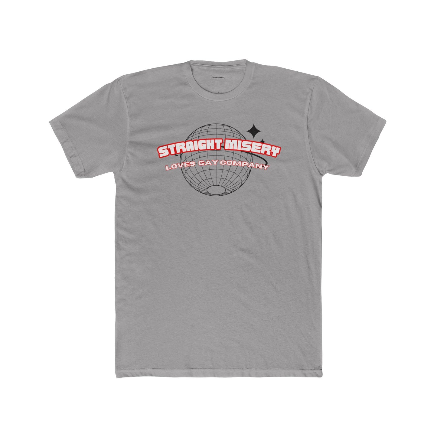 Straight Unisex Cotton Crew Tee