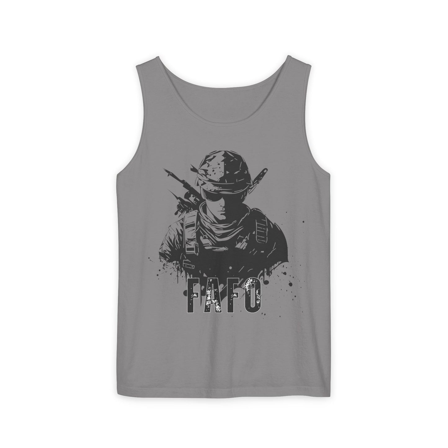 FAFO Unisex Garment-Dyed Tank Top