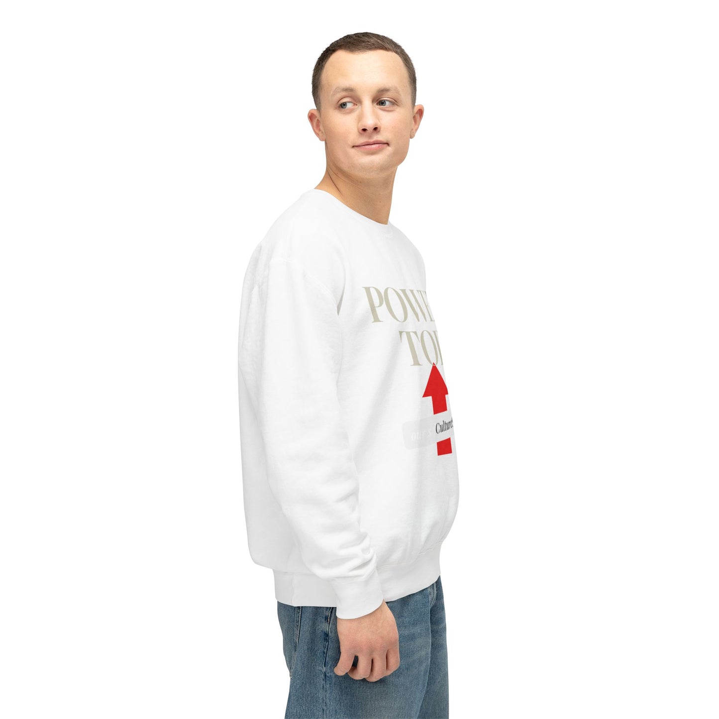 Power Top Unisex Lightweight Crewneck Sweatshirt