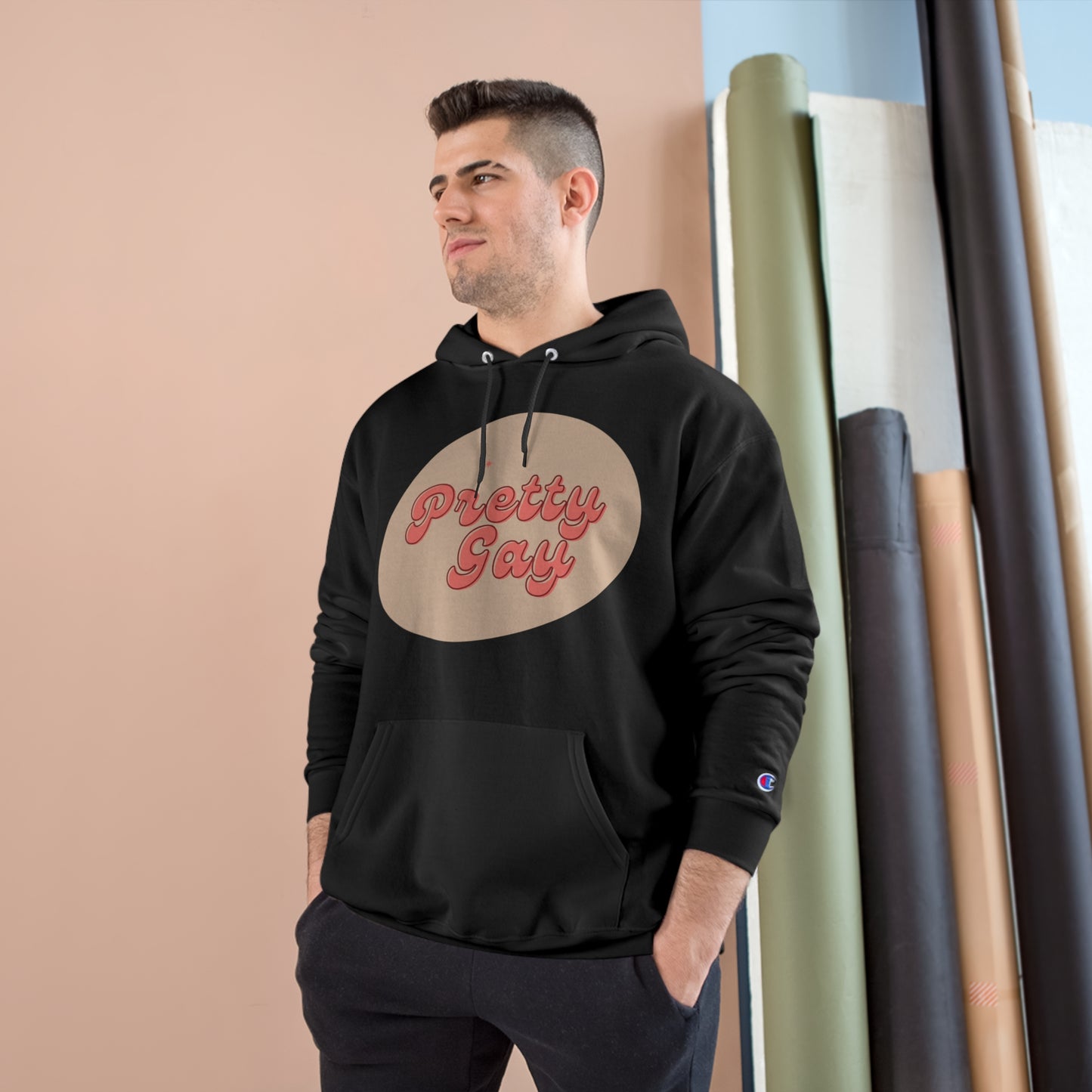Pretty Gay Champion Hoodie