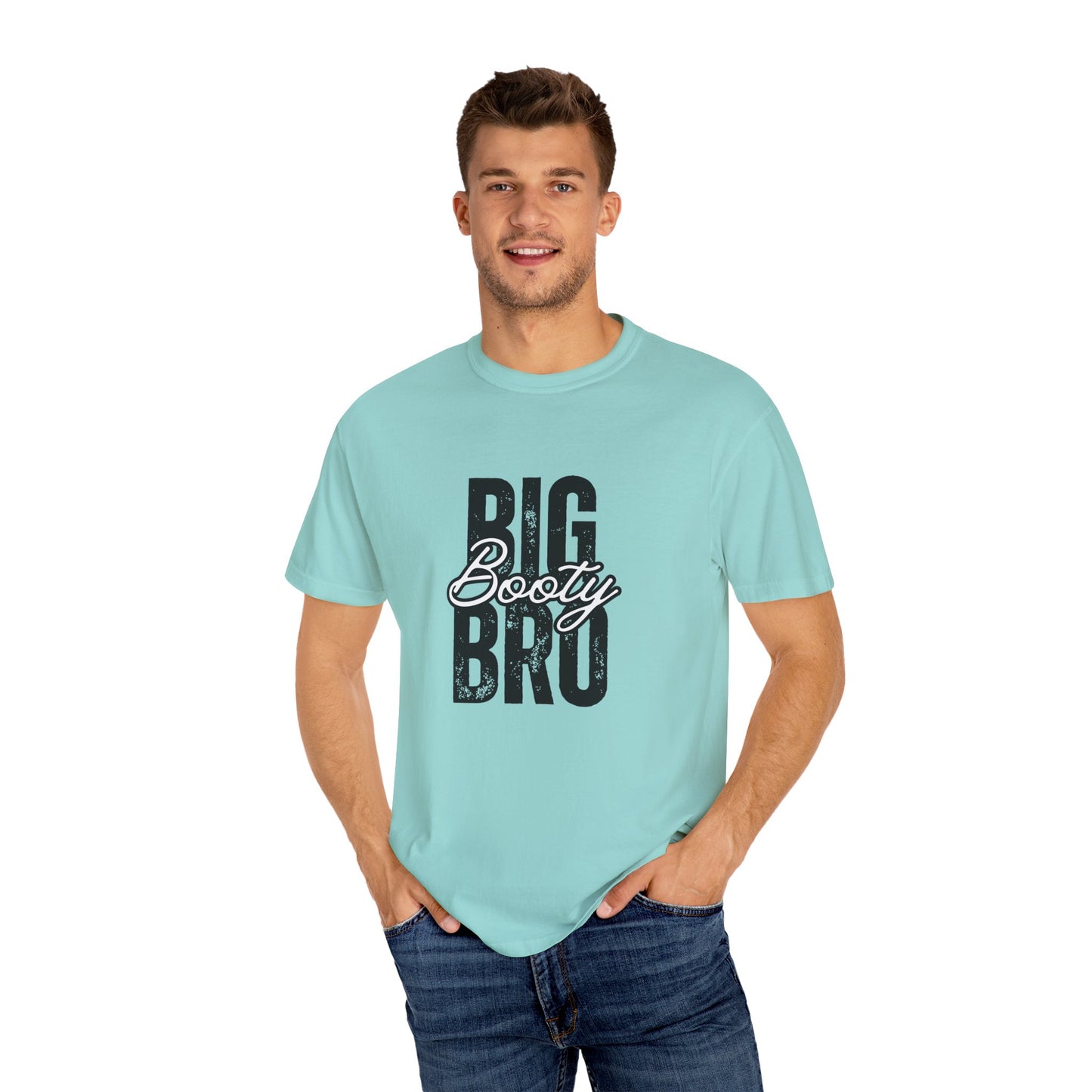 Big Booty Bro Unisex Garment-Dyed T-shirt
