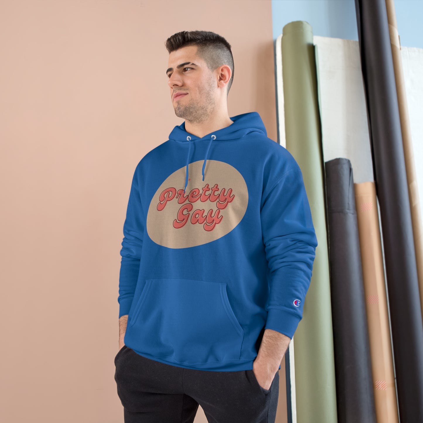Pretty Gay Champion Hoodie