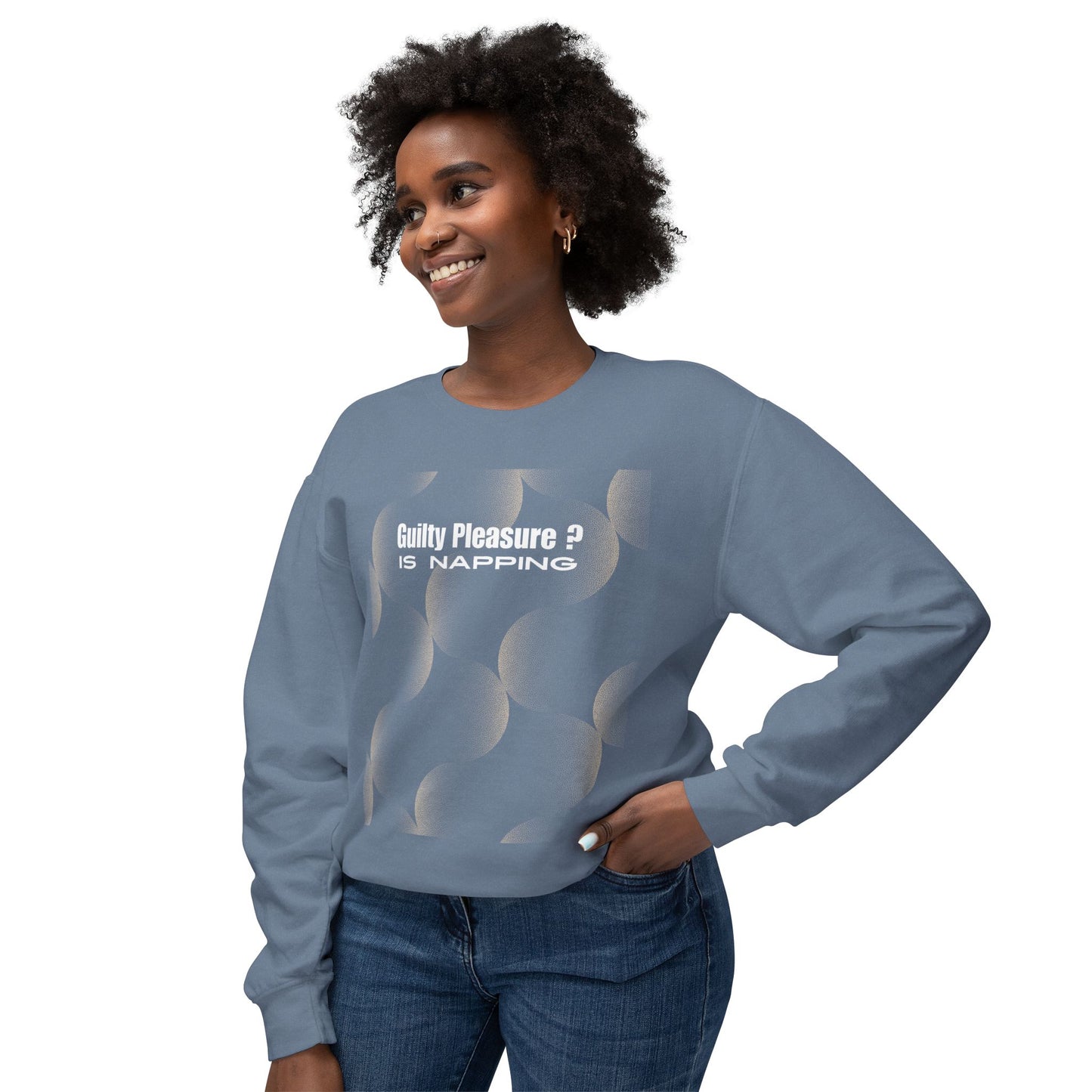 Guilty pleasure Unisex Lightweight Crewneck Sweatshirt