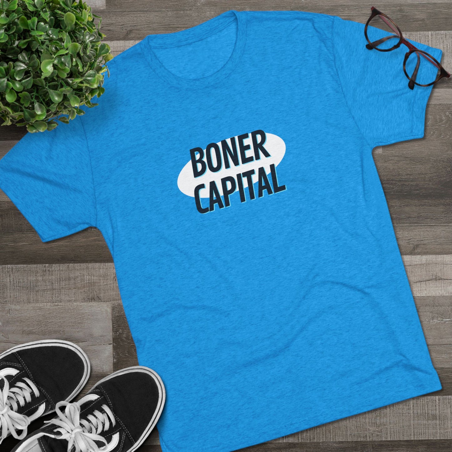 Boner Capital Unisex Tri-Blend Crew Tee
