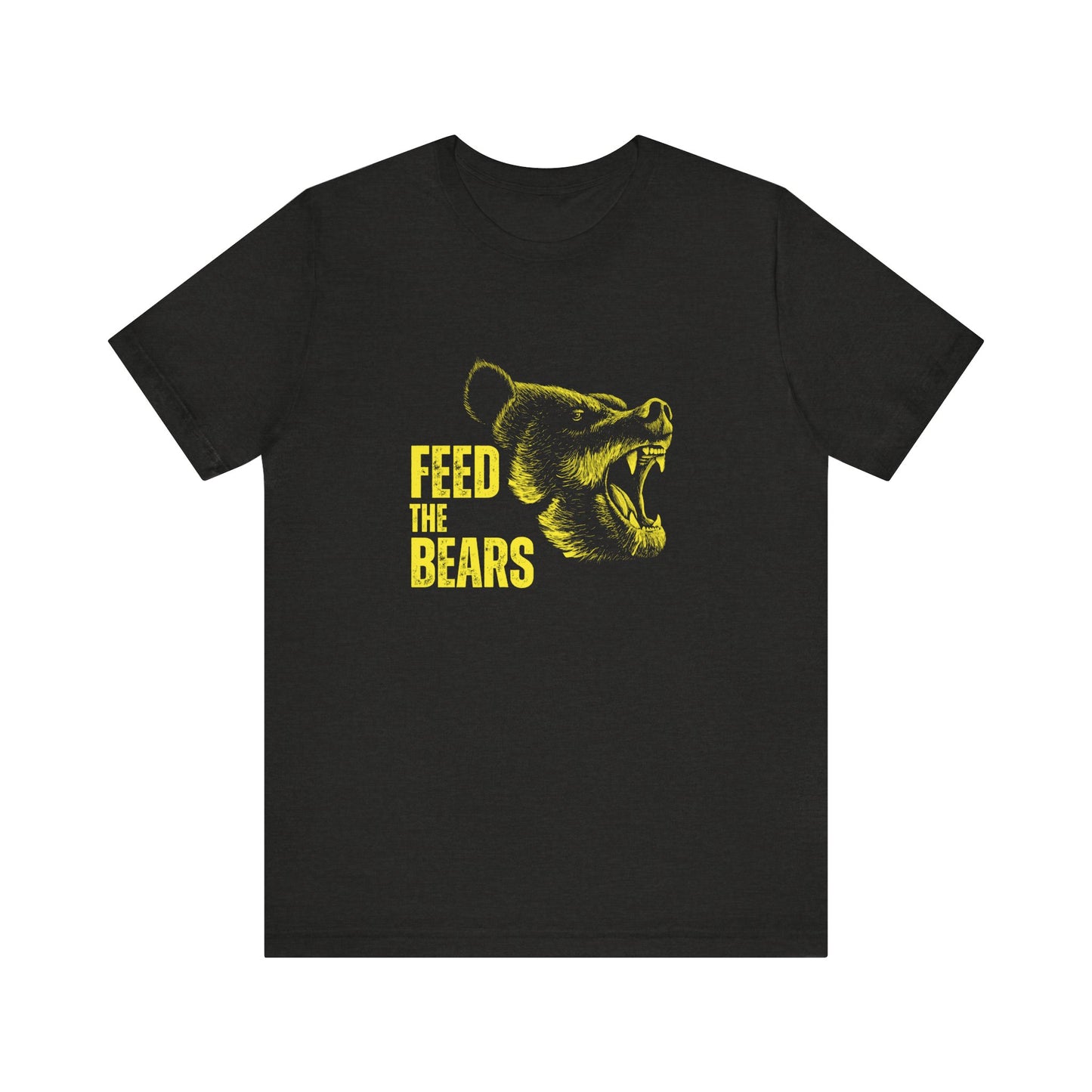 Feed The Bears Unisex Jersey Short Sleeve Tee