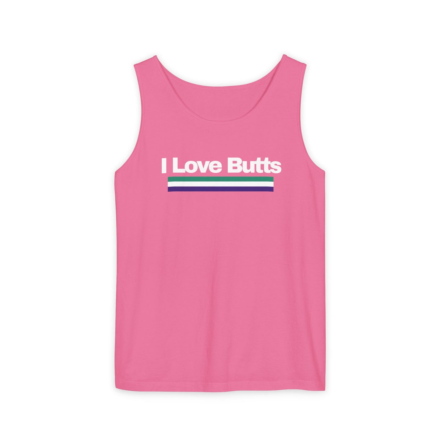 Butts Unisex Garment-Dyed Tank Top
