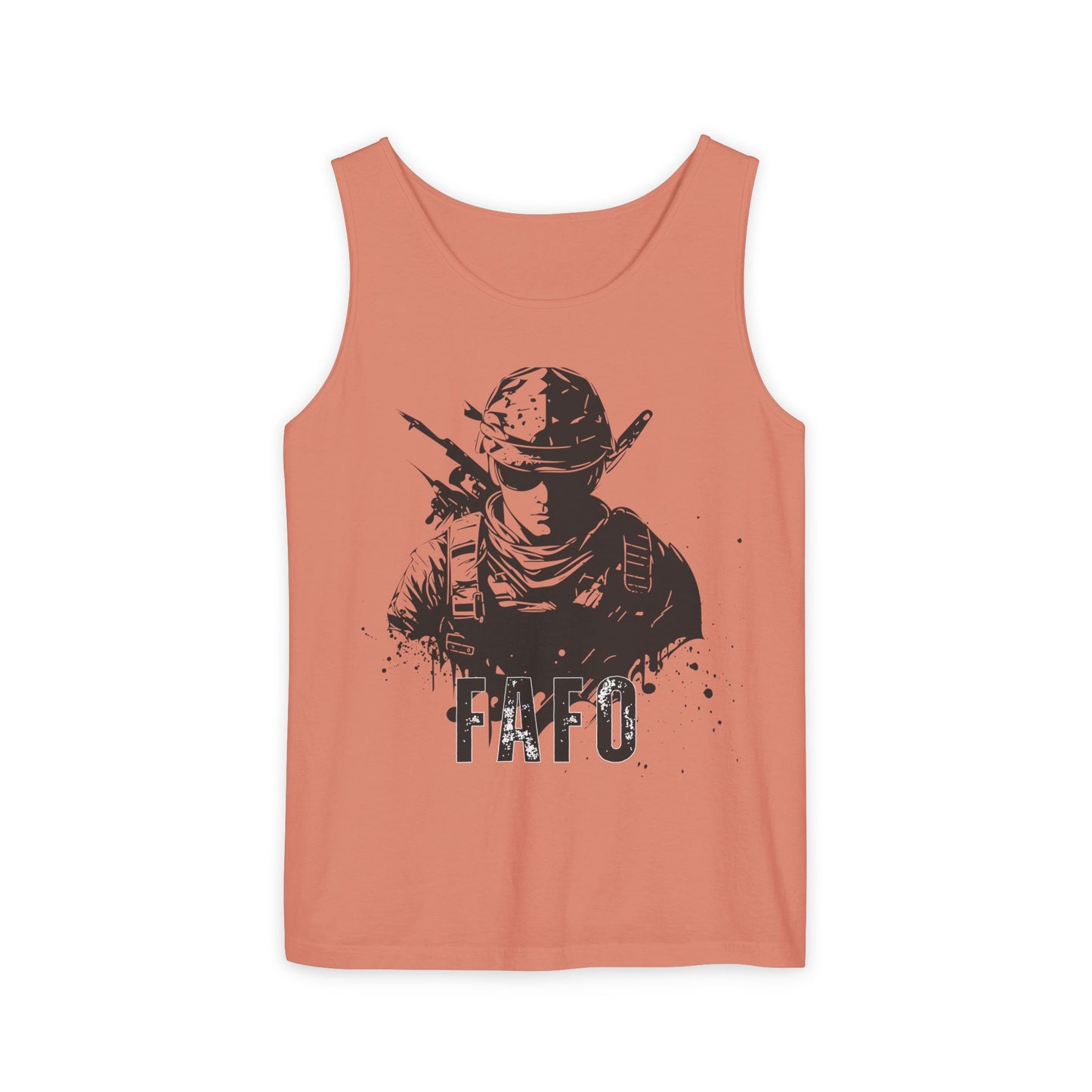 FAFO Unisex Garment-Dyed Tank Top