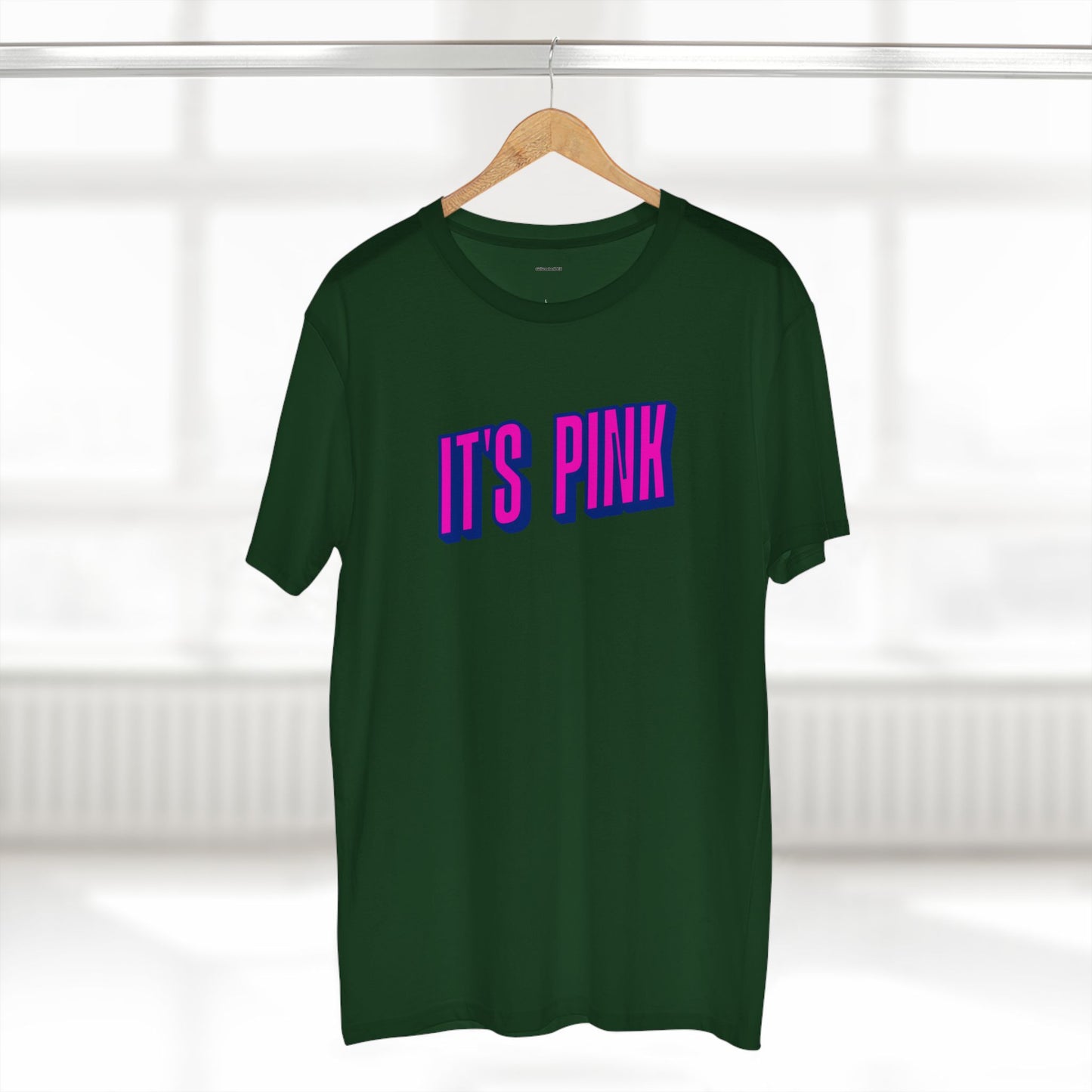 It`s Pink Adult Staple Tee
