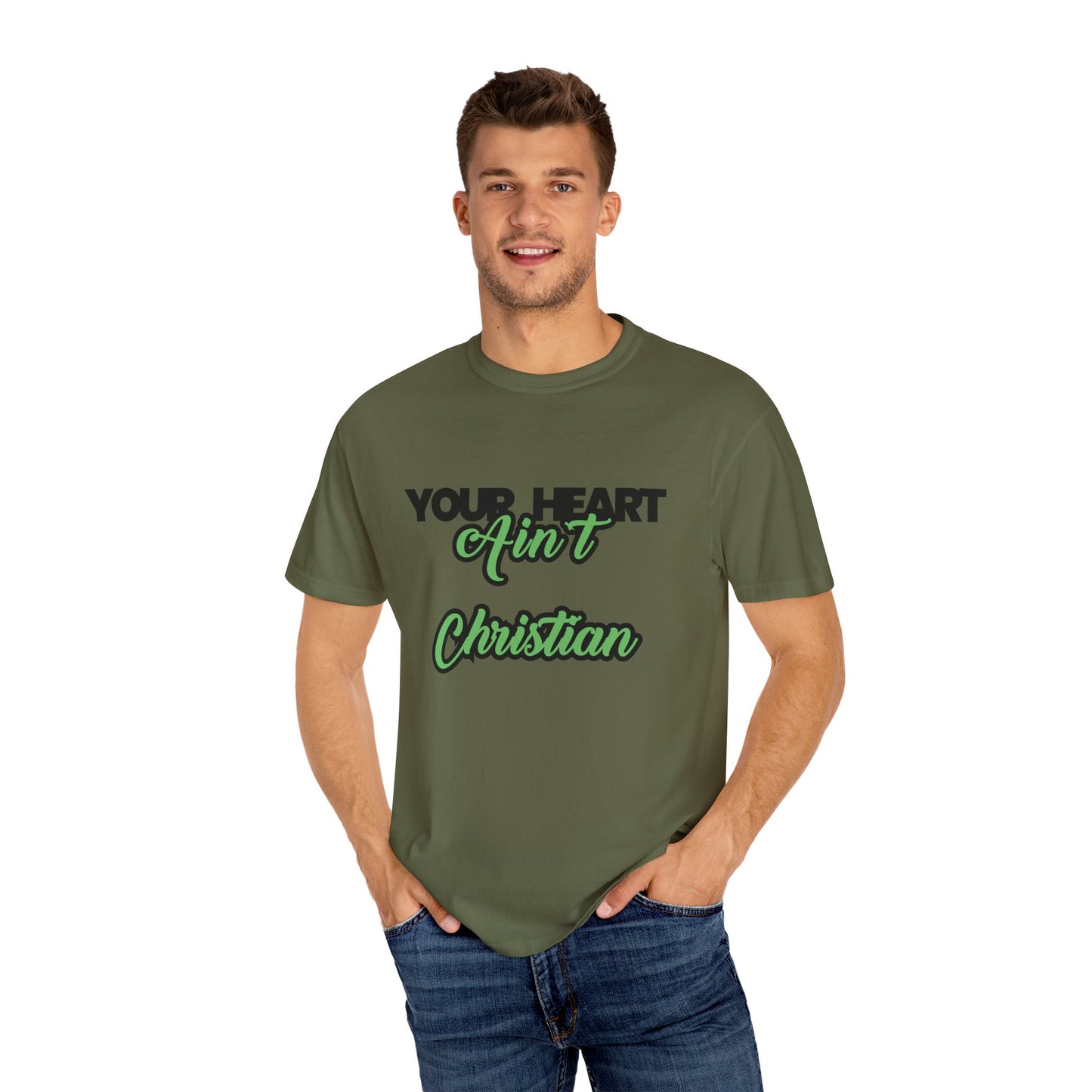 Your Heart Unisex Garment-Dyed T-shirt