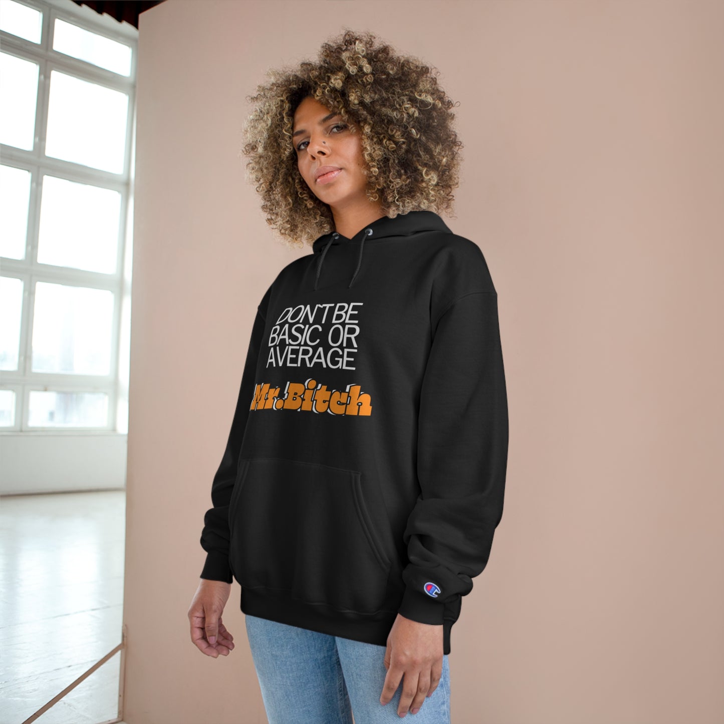 Mr.B***h #1 Champion Hoodie