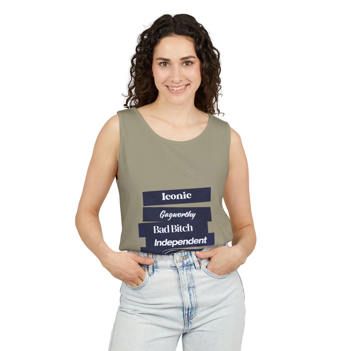 Iconic Unisex Garment-Dyed Tank Top