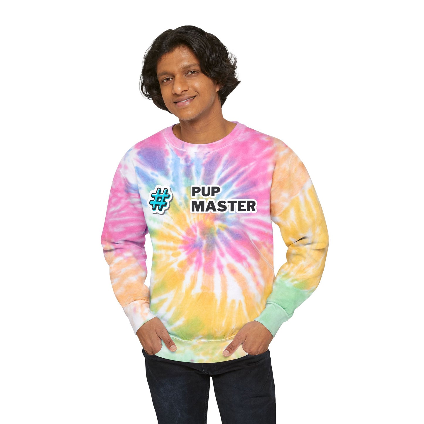 Pup Master Unisex Tie-Dye Sweatshirt