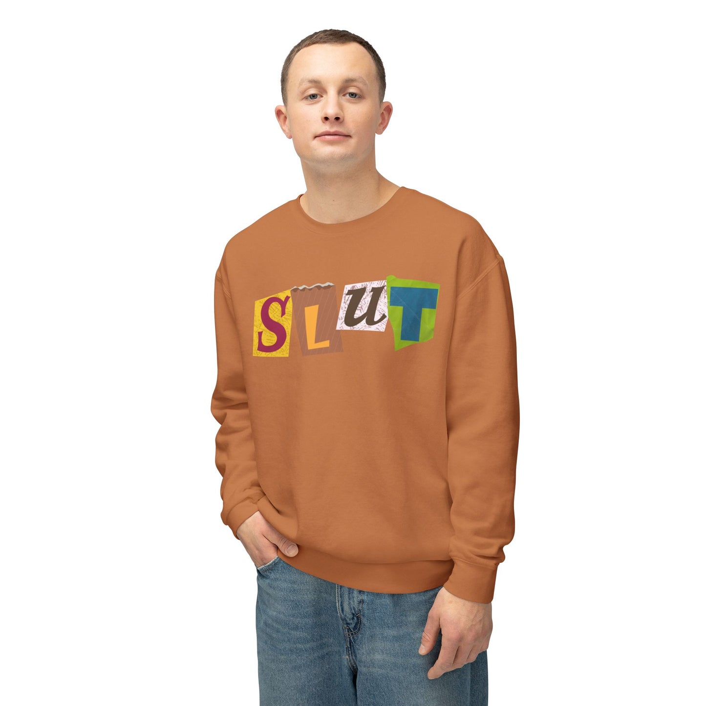 S>LUT Unisex Lightweight Crewneck Sweatshirt