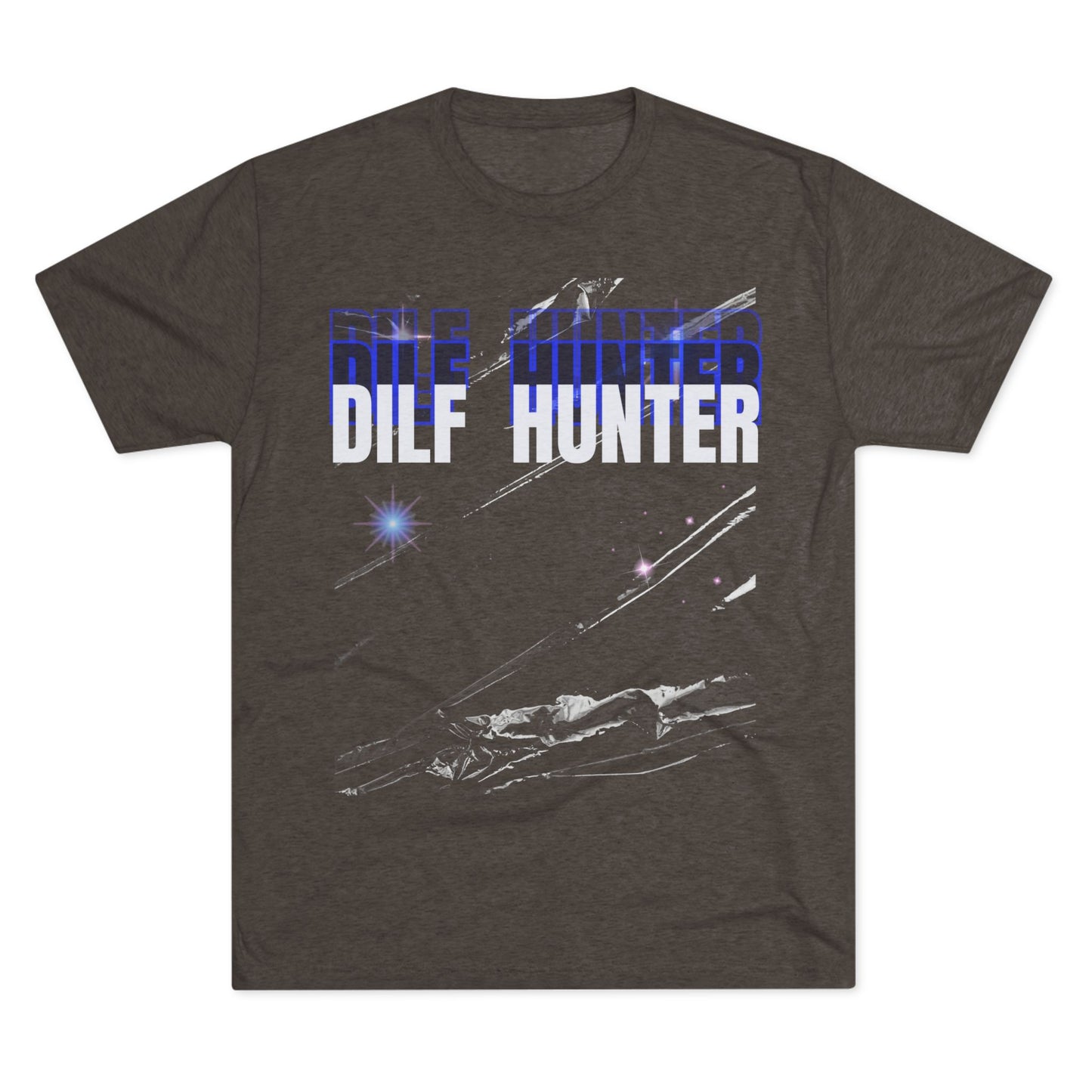 Dilf Hunter Unisex Tri-Blend Crew Tee