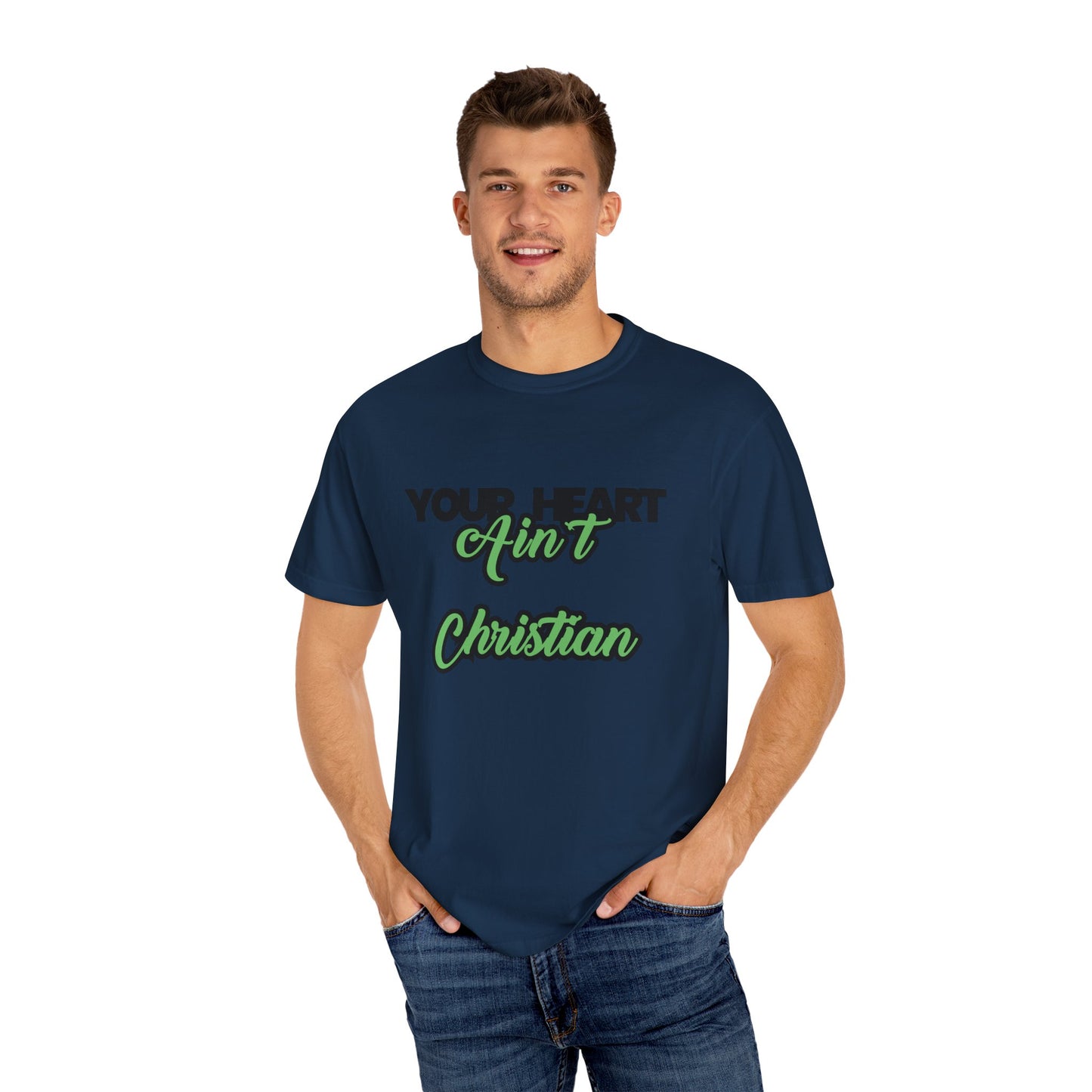 Your Heart Unisex Garment-Dyed T-shirt
